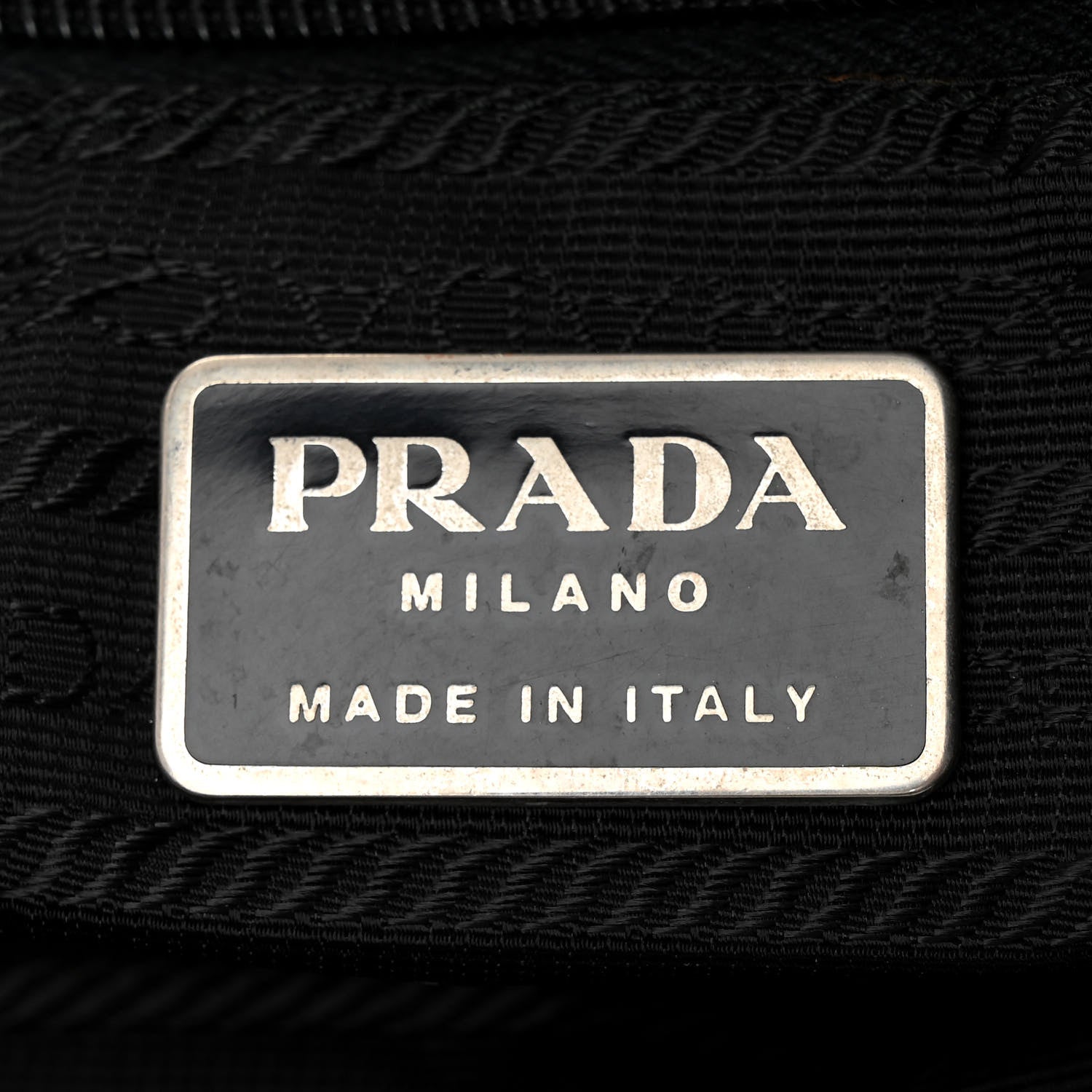 Prada Nylon Vela Medium Backpack Black 6 of 12
