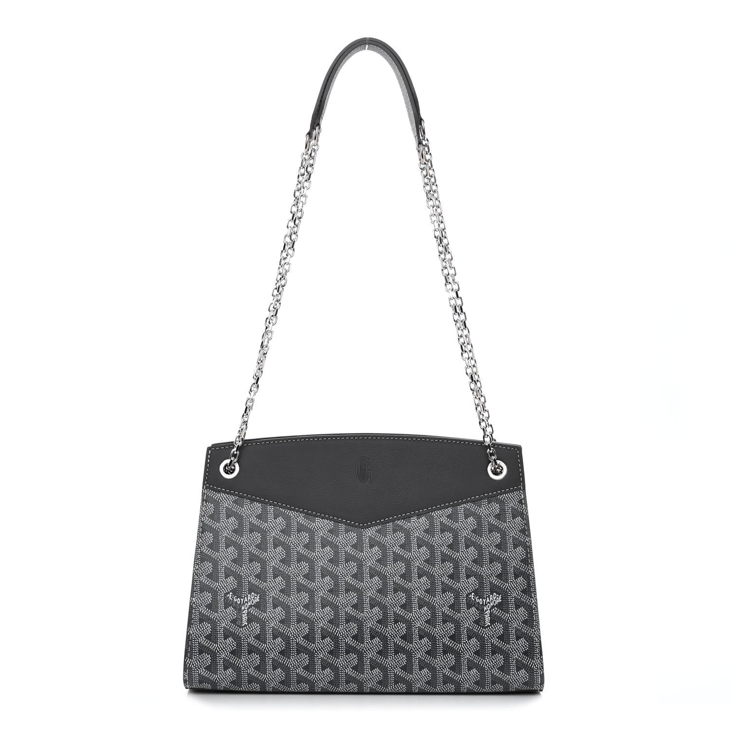 Goyard Goyardine Rouette Structure PM Grey 1421216 – FASHIONPHILE