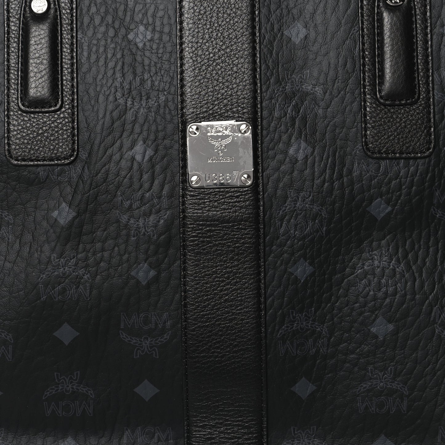 Visetos Large Liz Reversible Shopper Tote Black