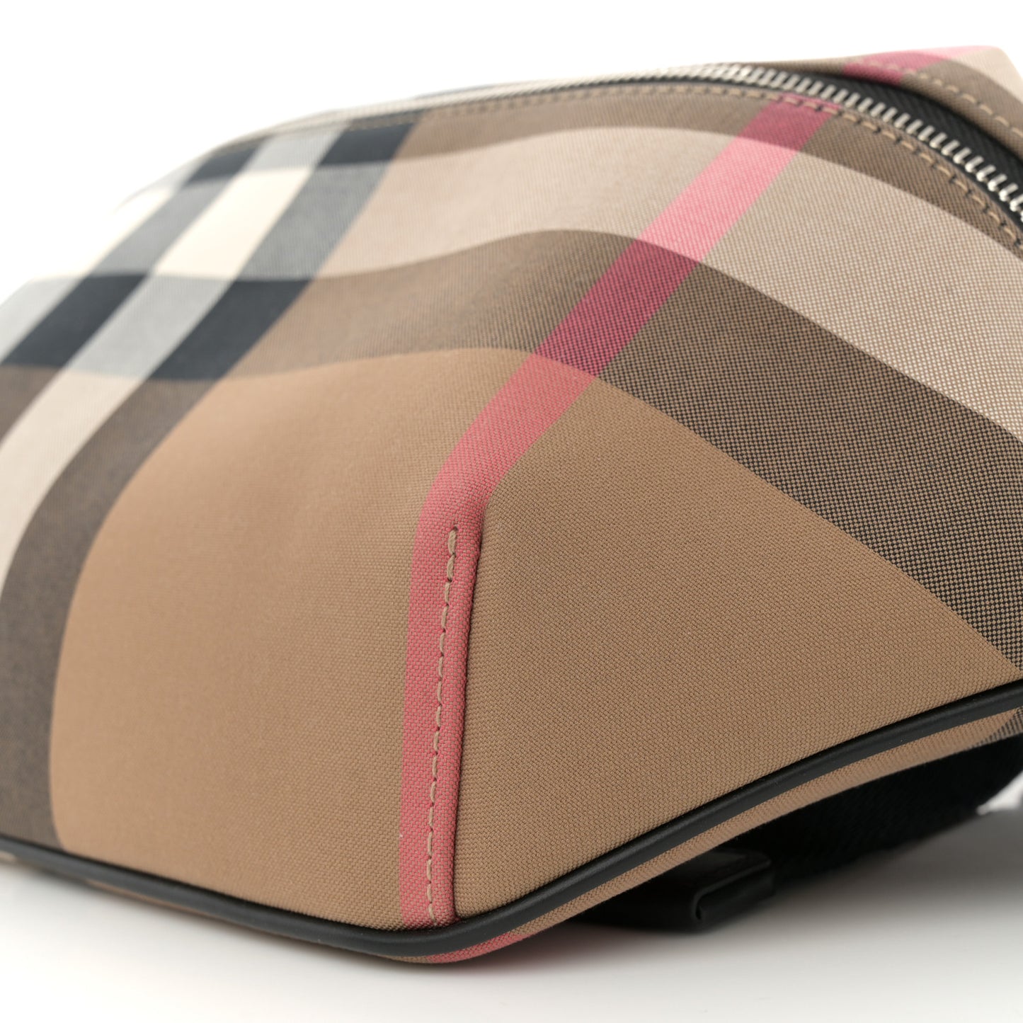 House Check Sonny Bum Bag Taupe Brown