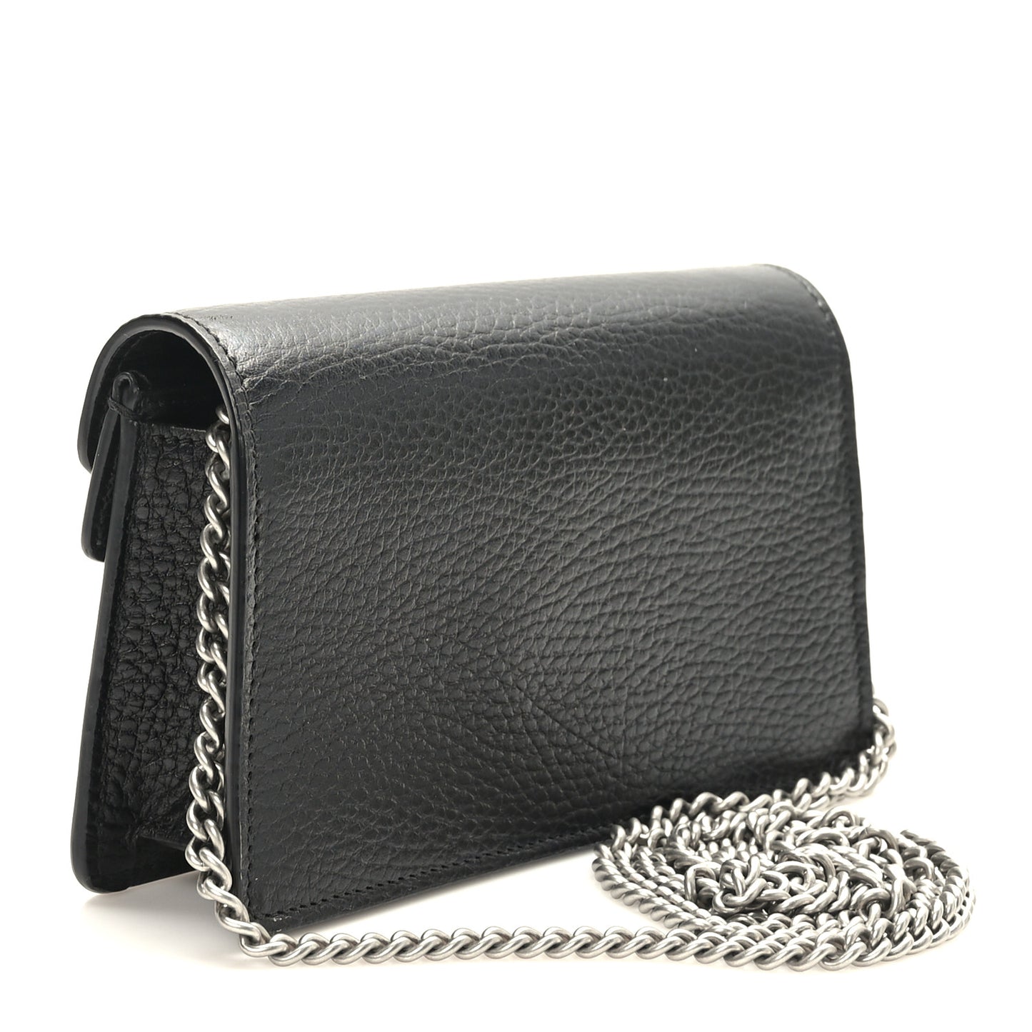 Calfskin Super Mini Dionysus Shoulder Bag Black