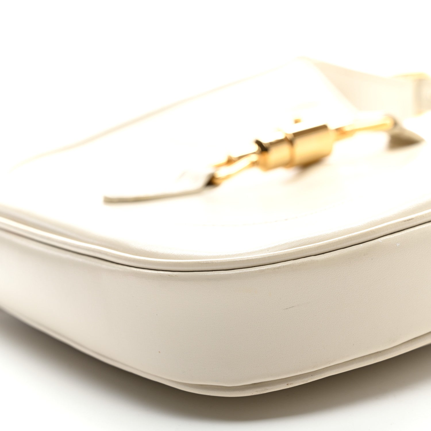 Gucci Boarded Dyana Lux Calfskin Small Jackie 1961 Hobo Mystic White 10 of 11