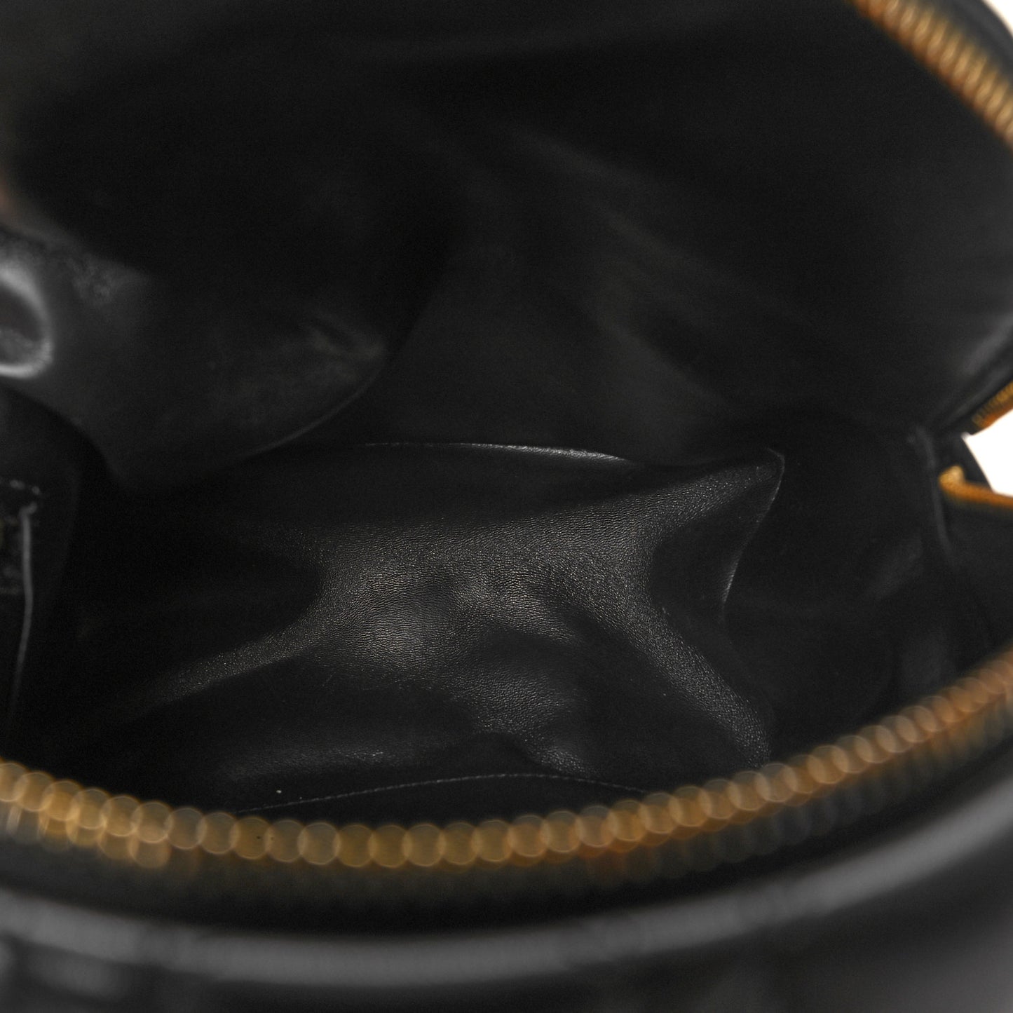 Lambskin Cannage Backpack Black