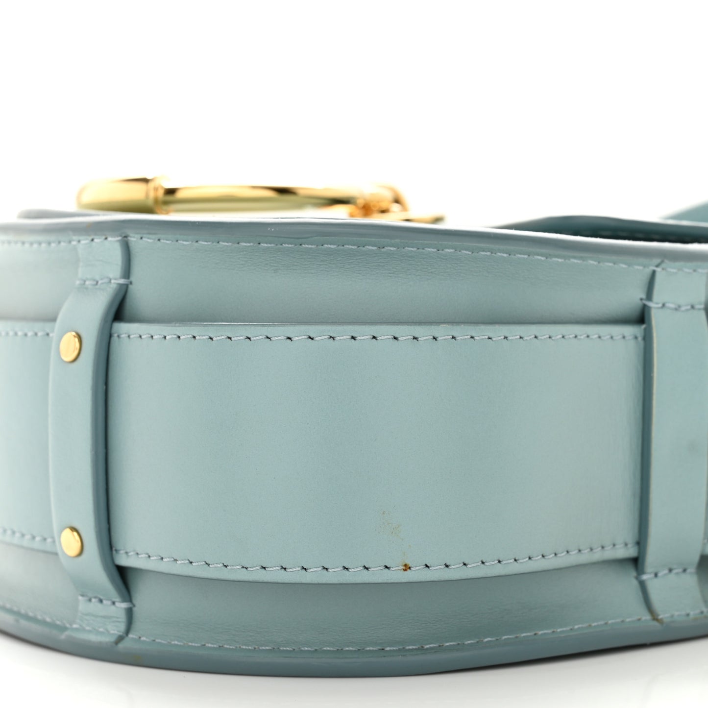 Calfskin Small Tess Bag Faded Blue