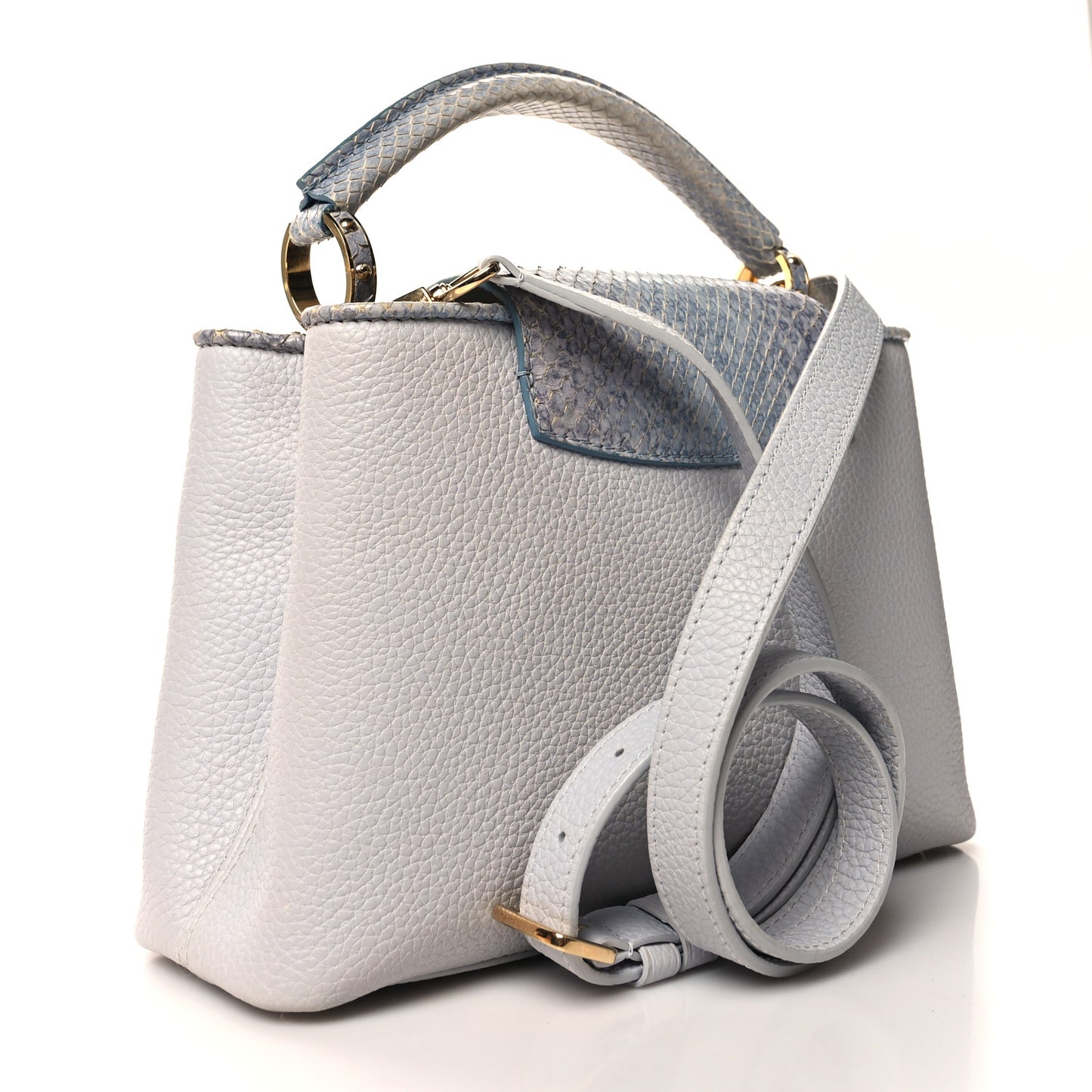 Taurillon Snakeskin Capucines BB