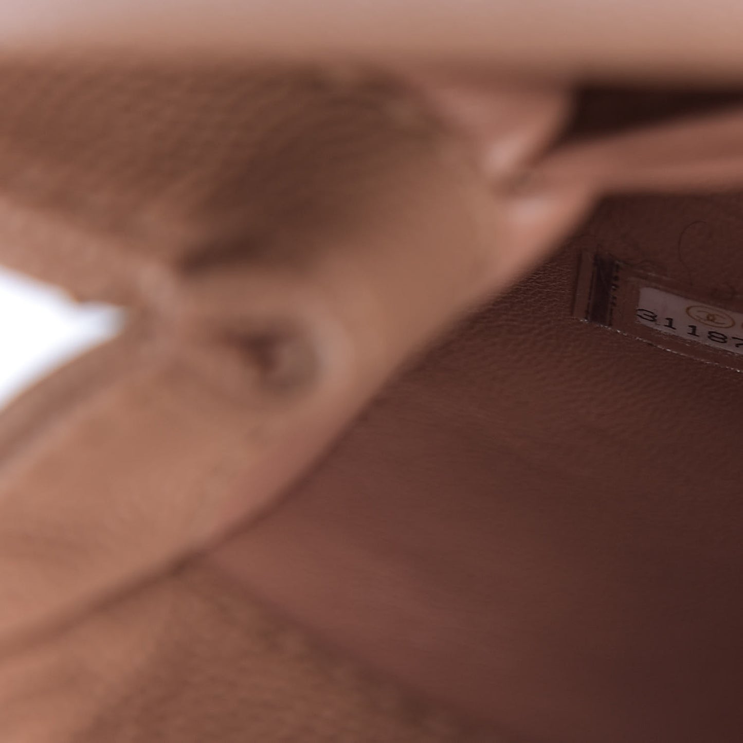 Caviar Quilted Extra Mini Coco Handle Flap Brown