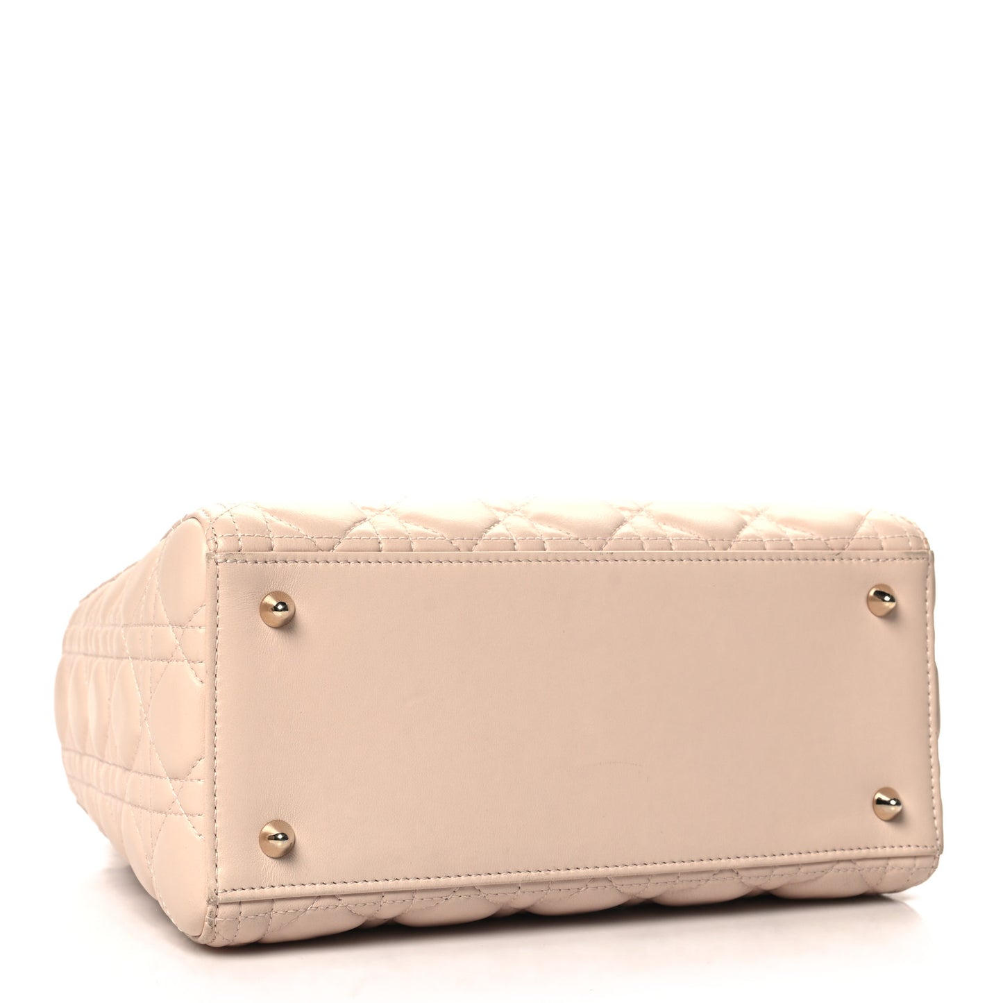 Lambskin Cannage Medium Lady Dior Light Pink