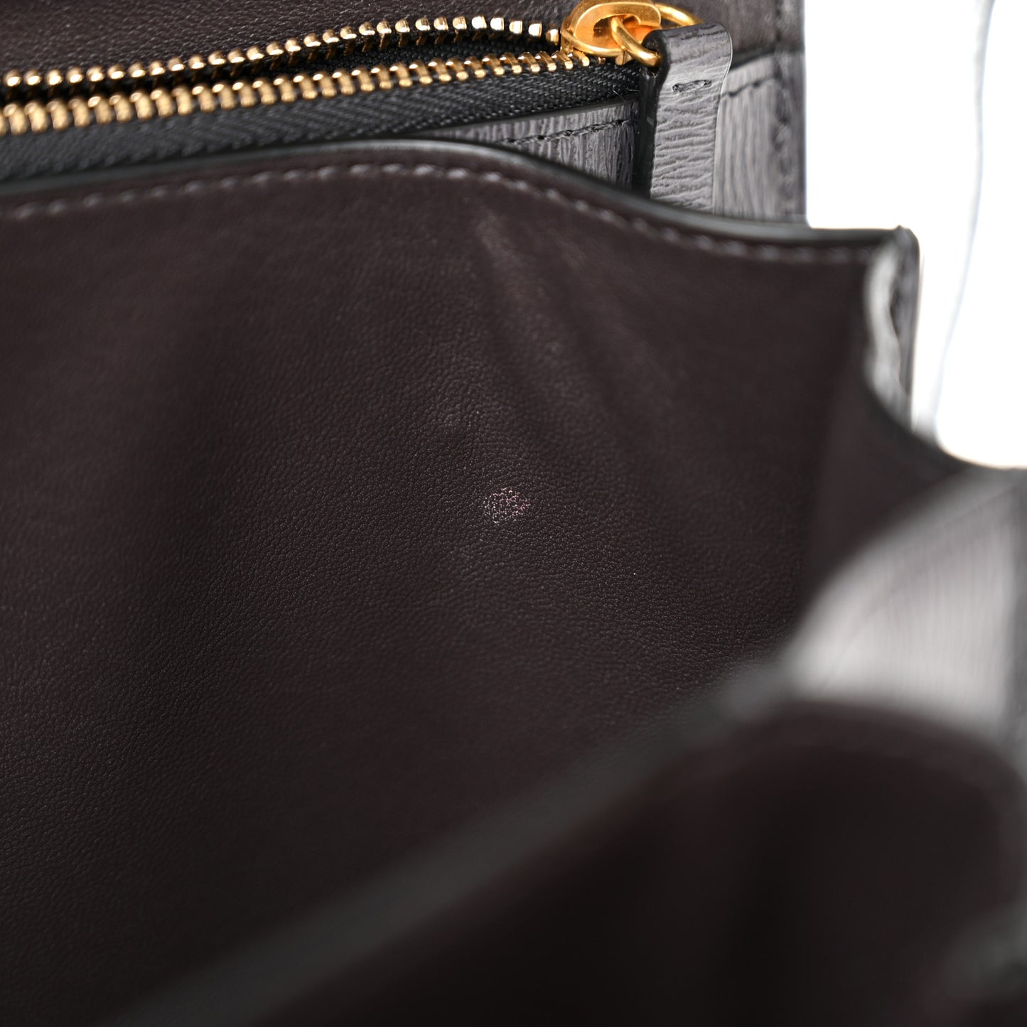 Liege Calfskin Medium Classic Box Flap Bag Liquorice