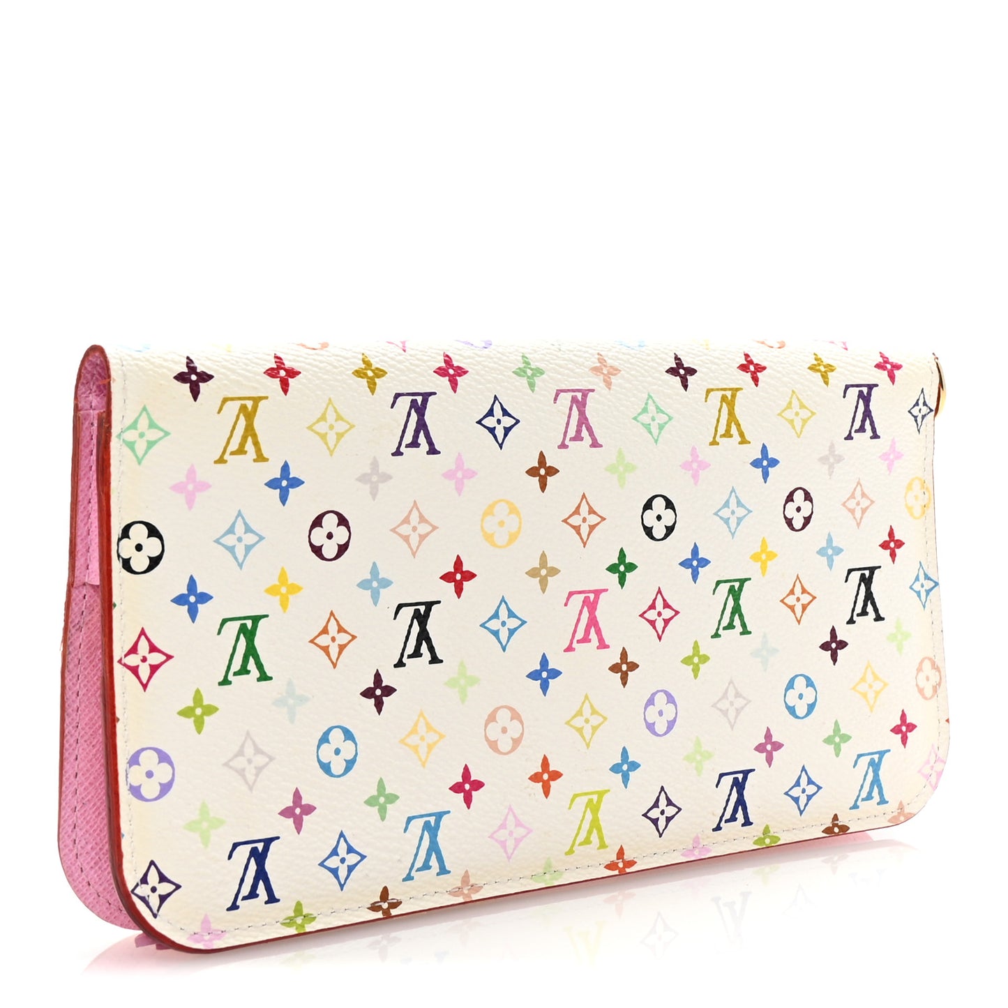 Monogram Multicolor Insolite Wallet White Litchi