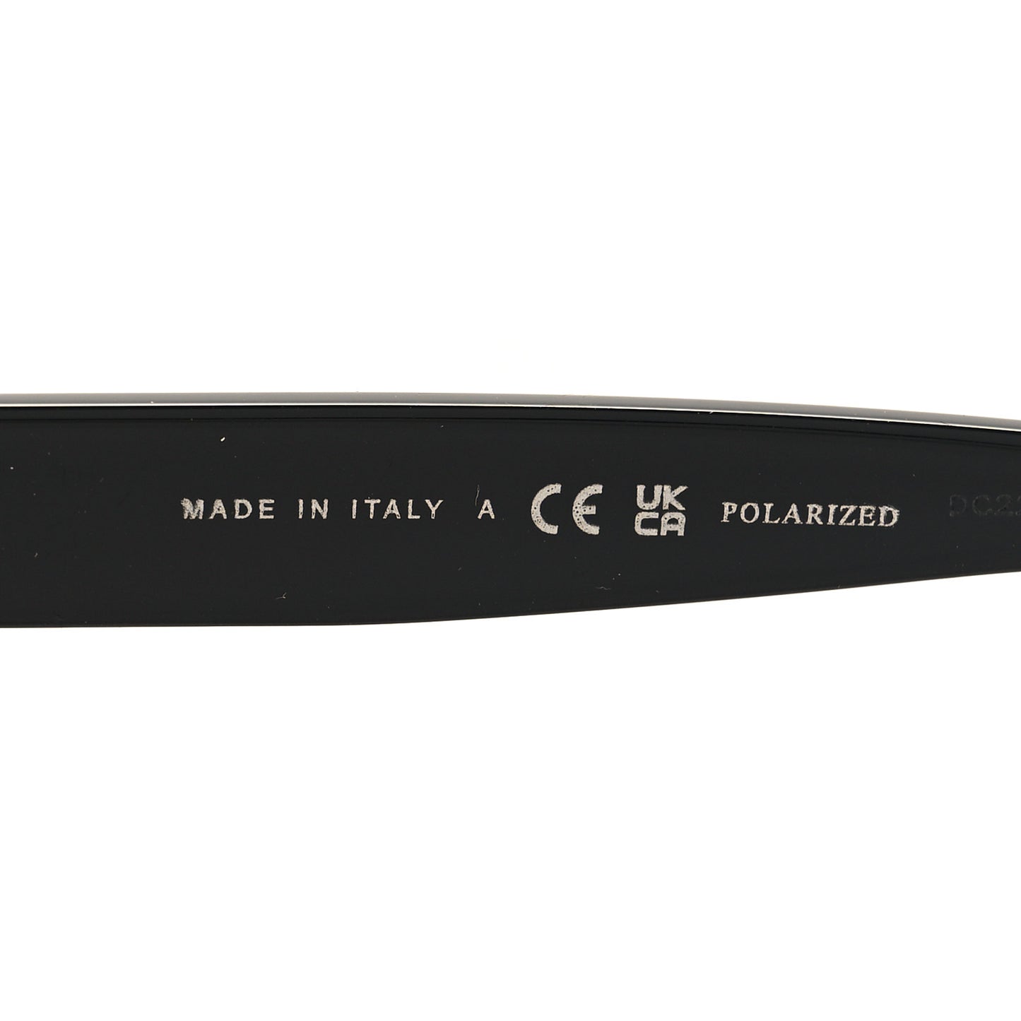 Acetate Polarized Square Sunglasses 5417-A Black