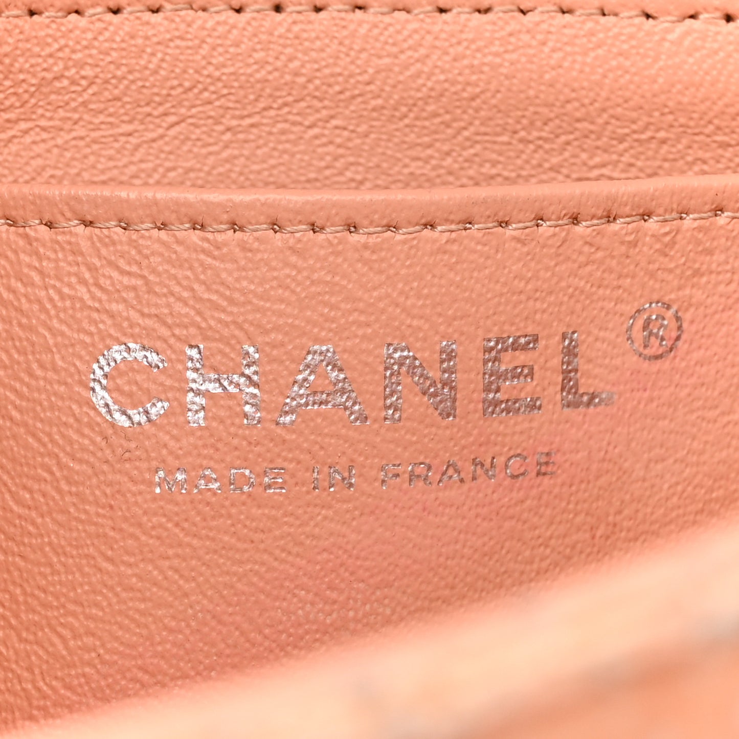 Sequin Mini Flap Light Orange Grey