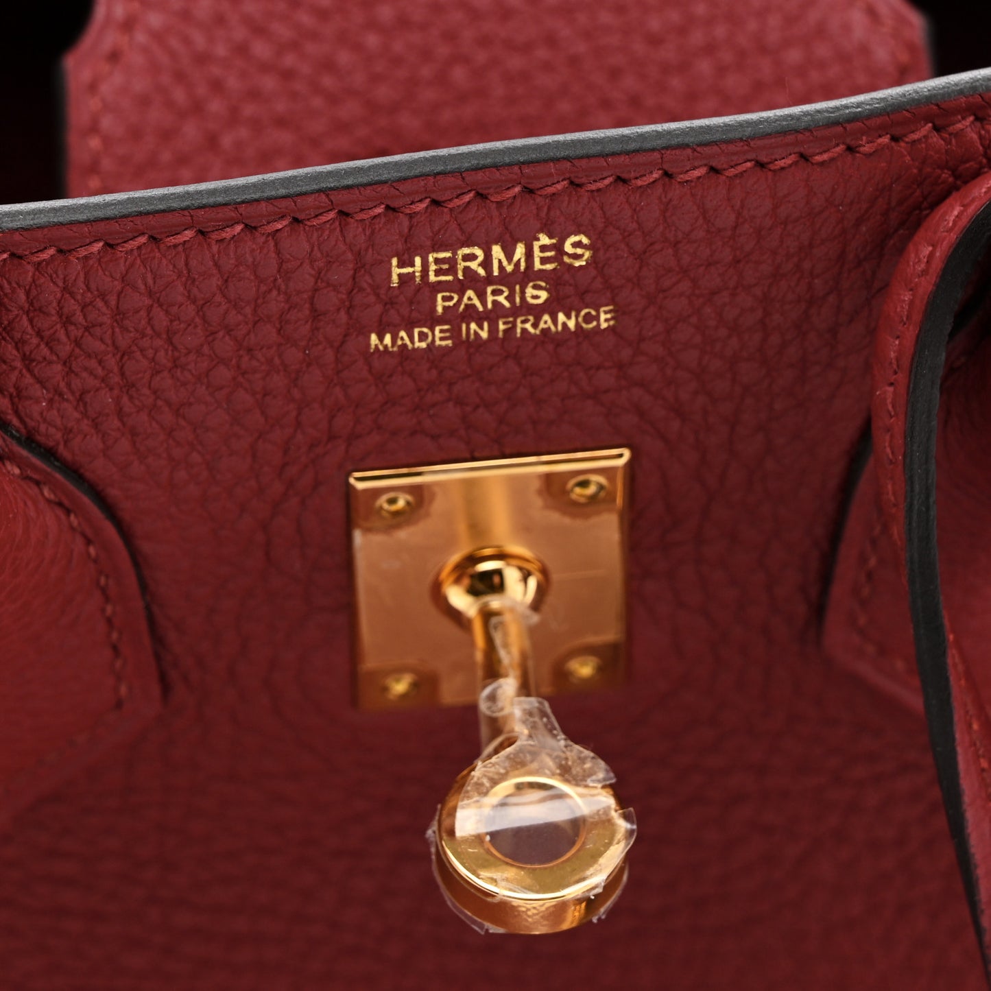 Togo Birkin 25 Rouge Grenat