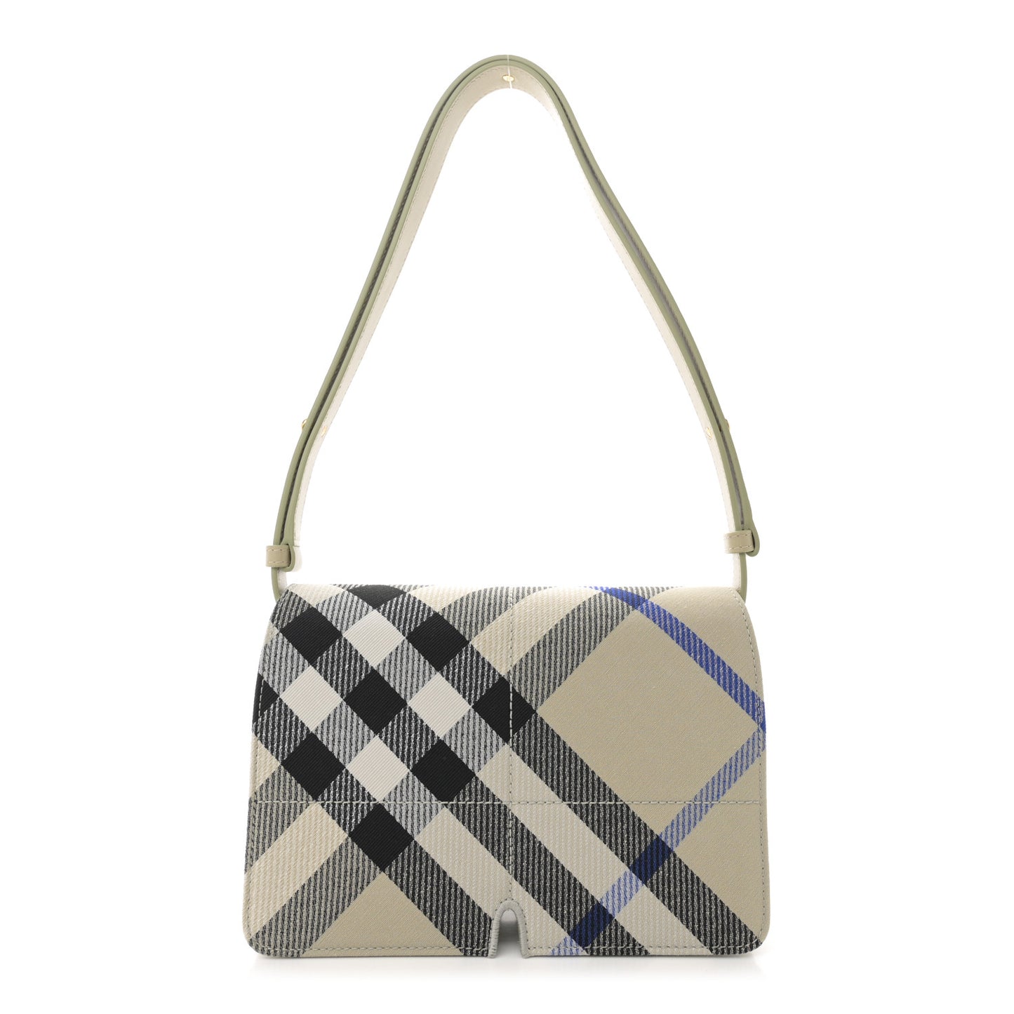 Jacquard Check Snip Bag Lichen