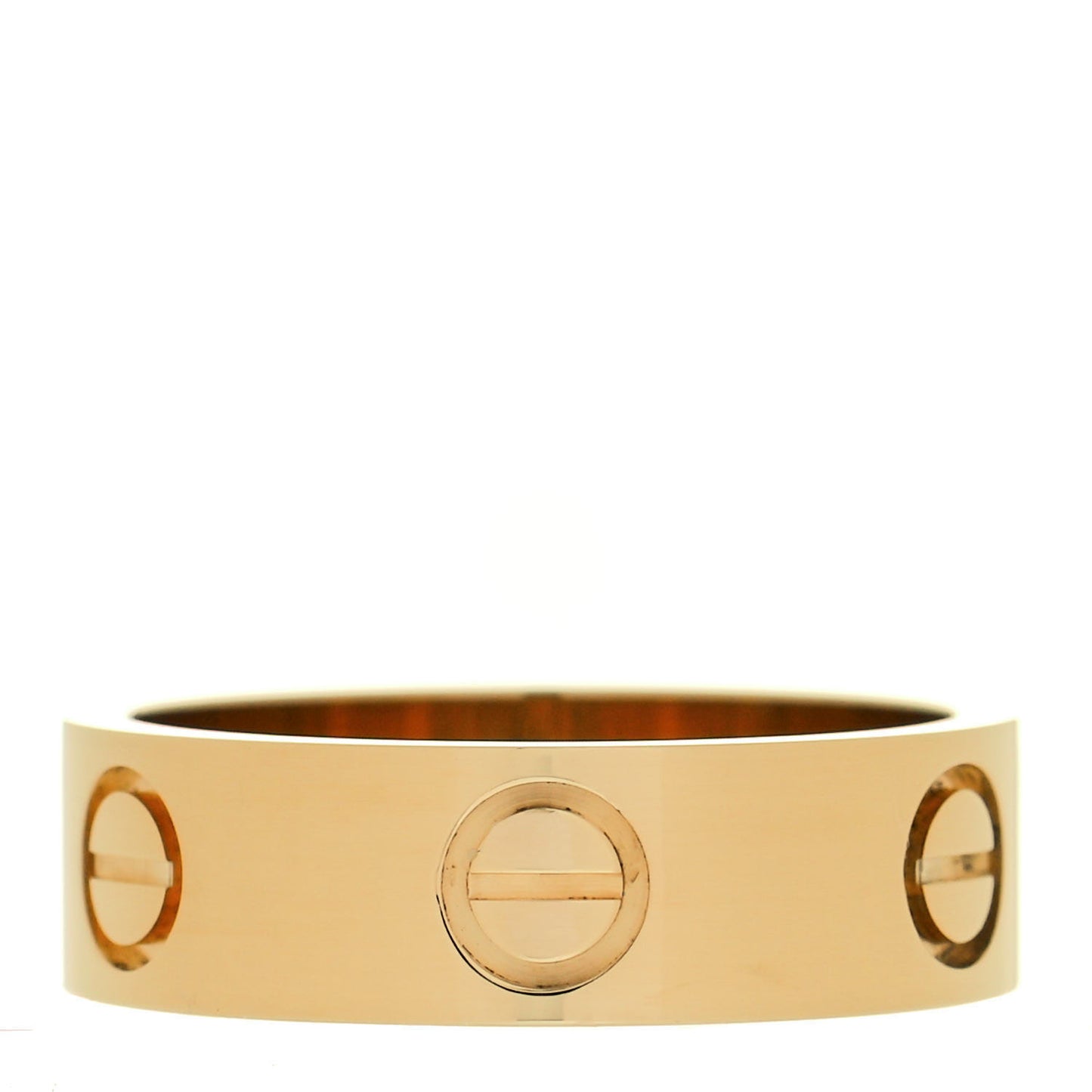 18K Yellow Gold 5.5mm LOVE Ring 51 5.75