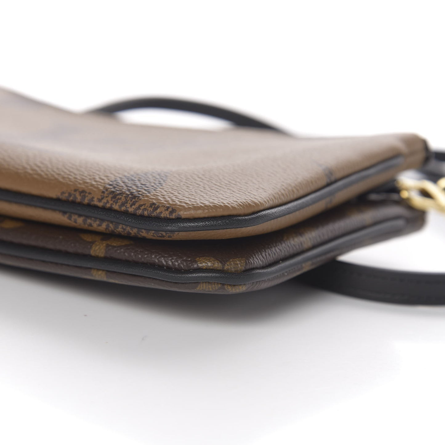Reverse Monogram Giant Double Zip Pochette