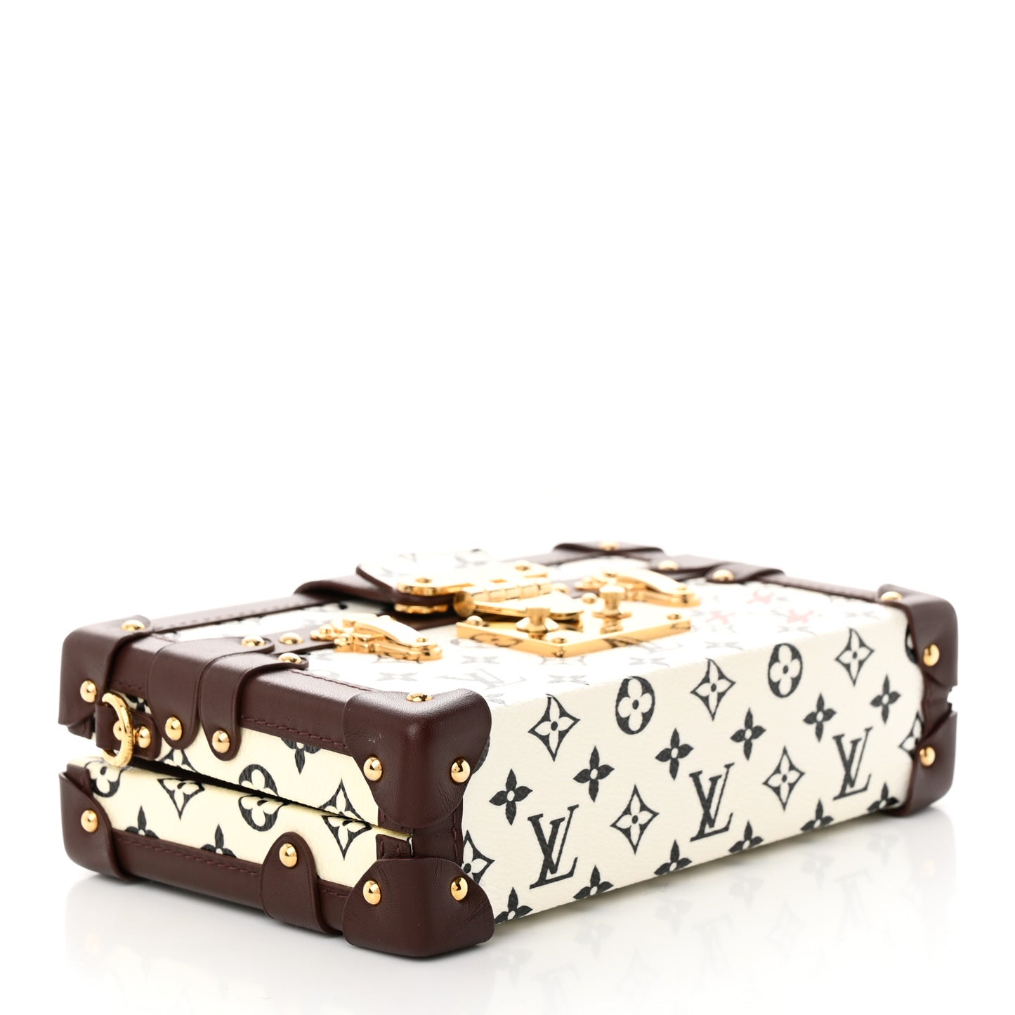Monogram Petite Malle Black White