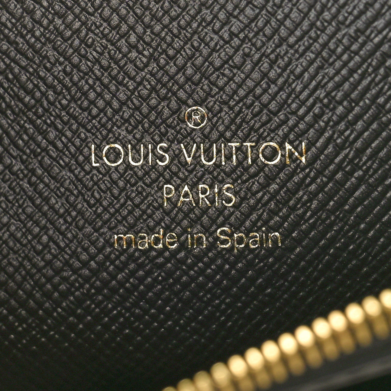LOUIS VUITTON Reverse Monogram Slim Purse
