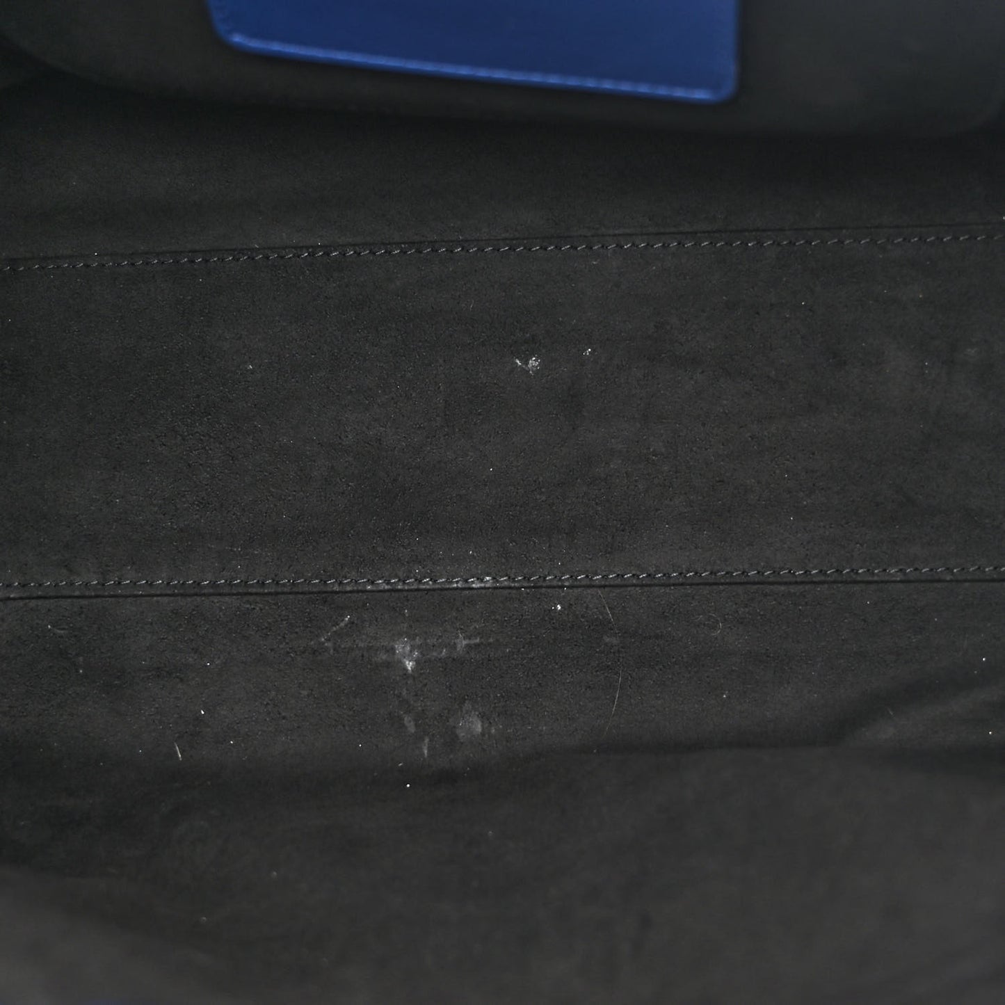 Calfskin The Tall Story Shoulder Bag Blue