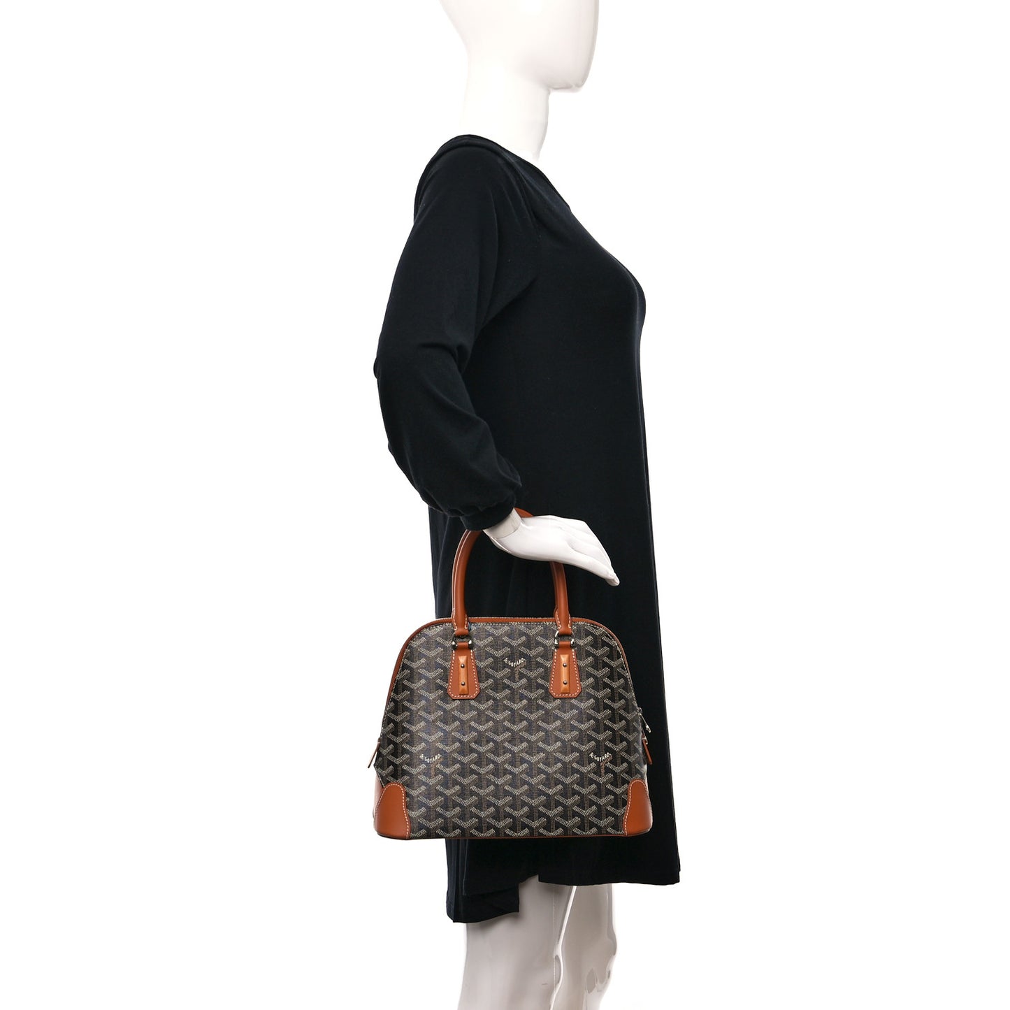 Goyardine Sac Vendome PM Black Gold