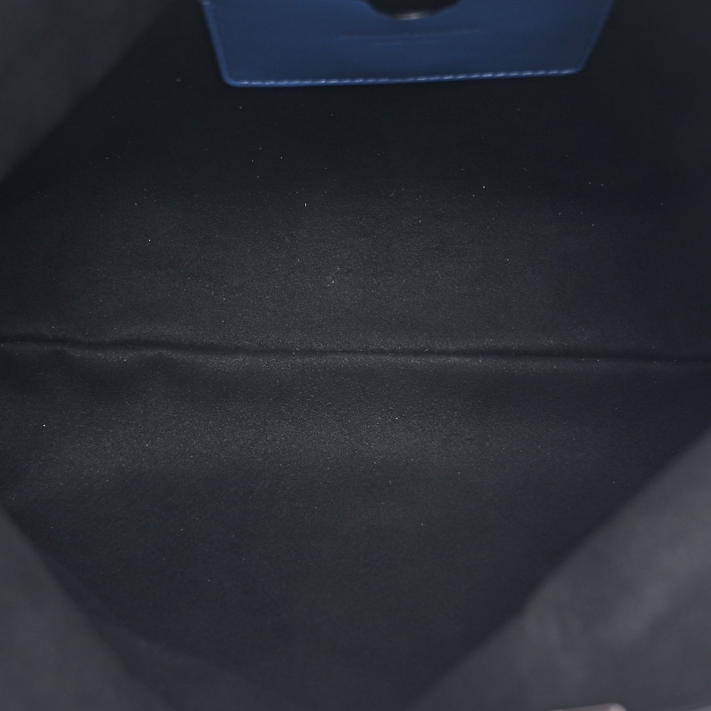 Nappa Skull Four Ring Clutch Blue