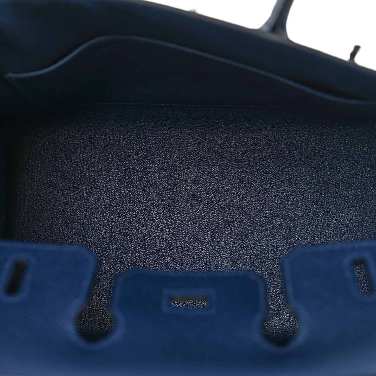Epsom Birkin Sellier 25 Bleu Navy
