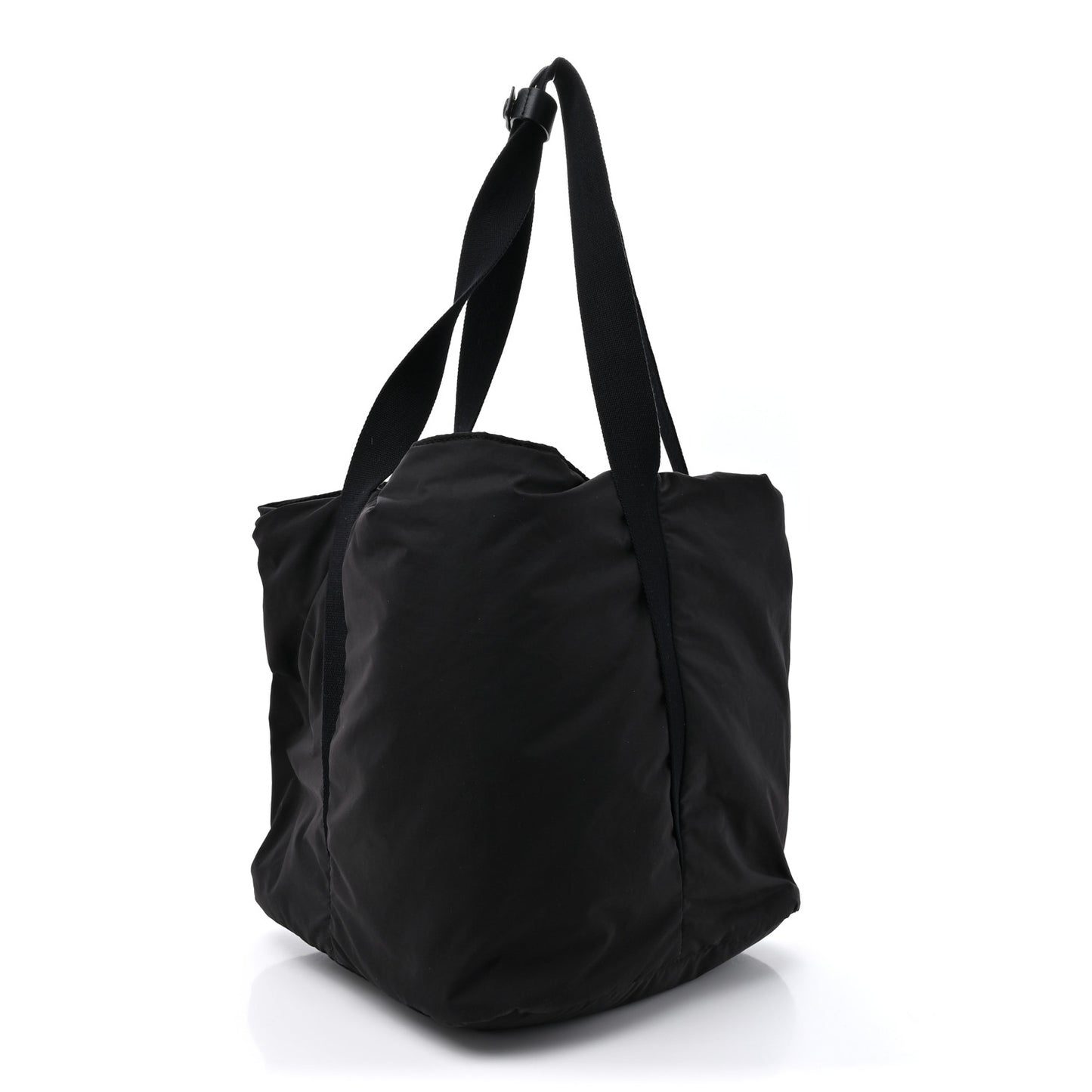 Nylon Drew Tote Black