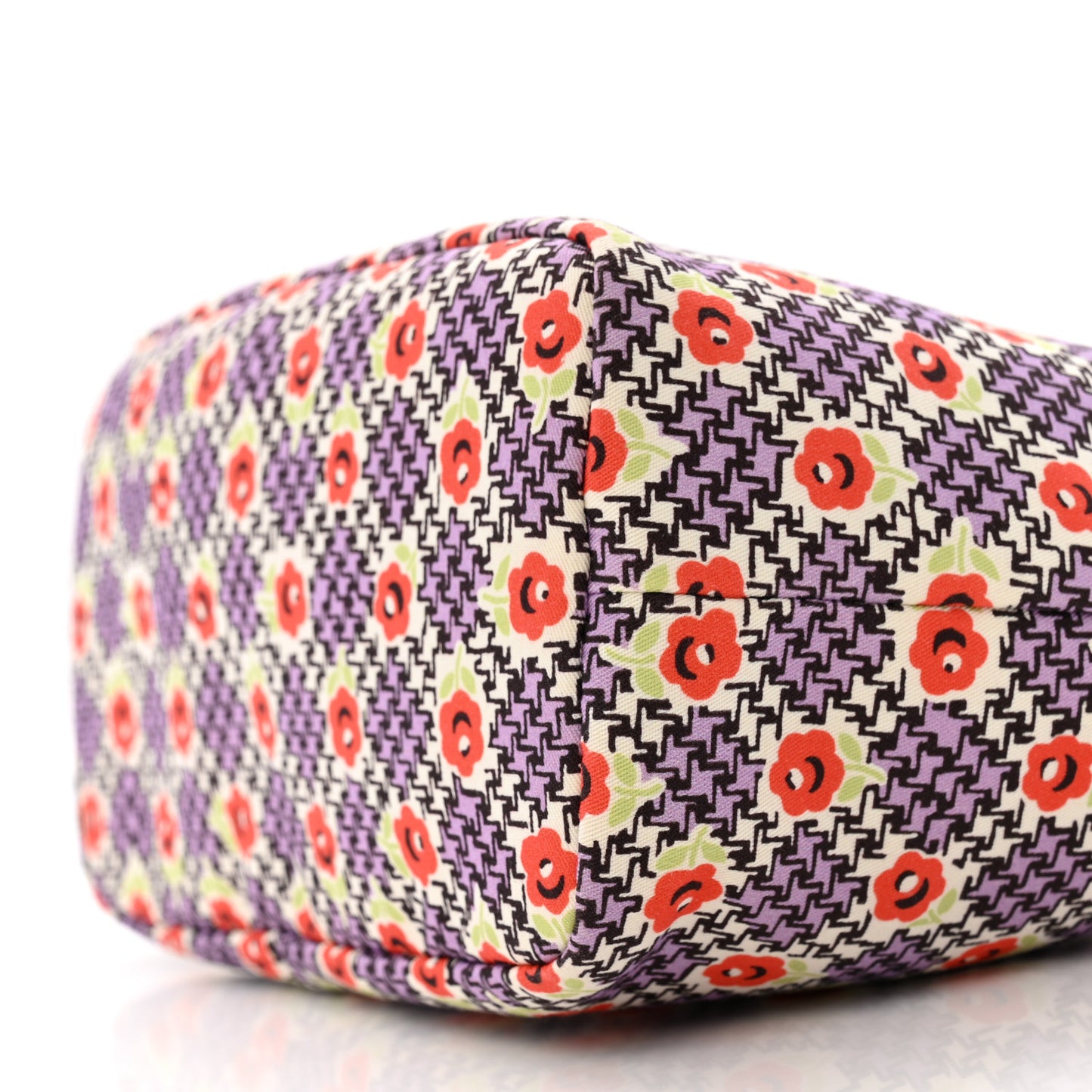 Tessuto Nylon Stampato Mini Spirit Cire Bag Lilla Dis Retro