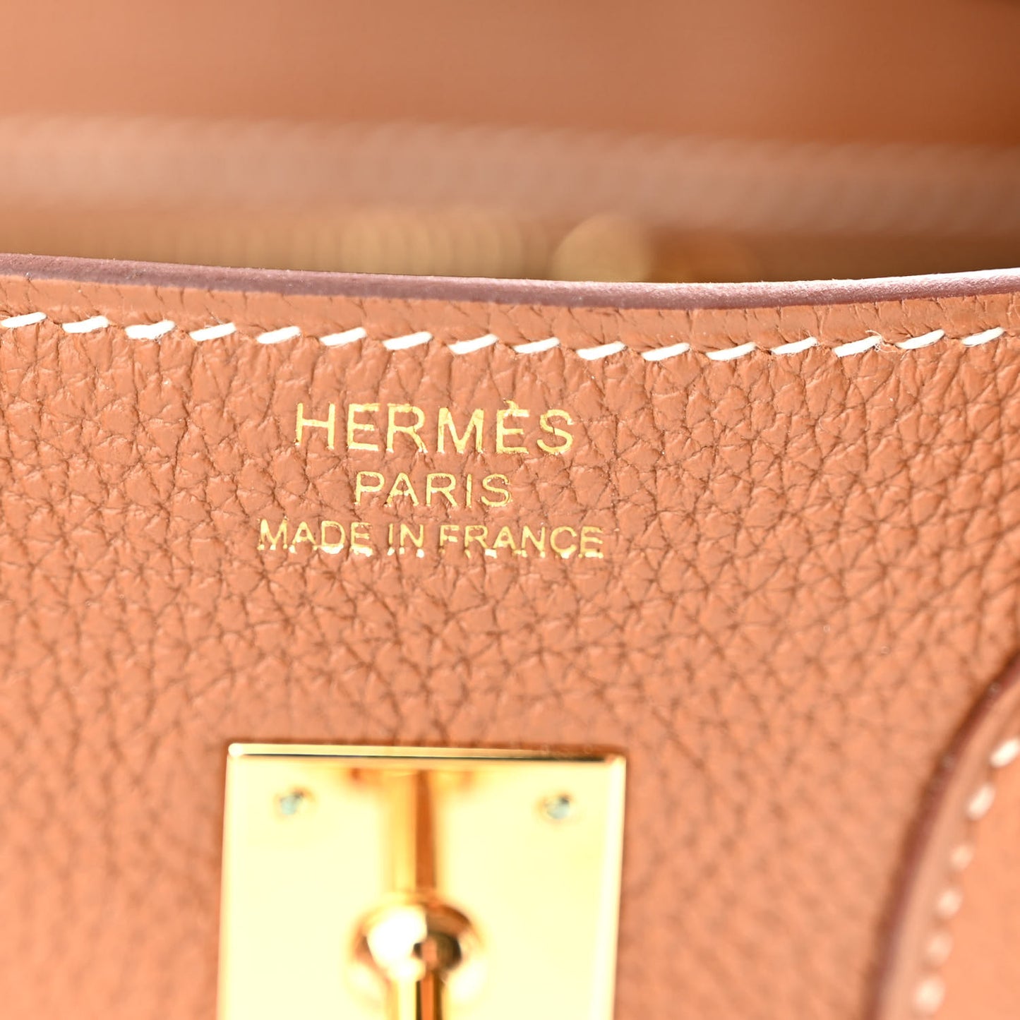 Togo Birkin 25 Gold