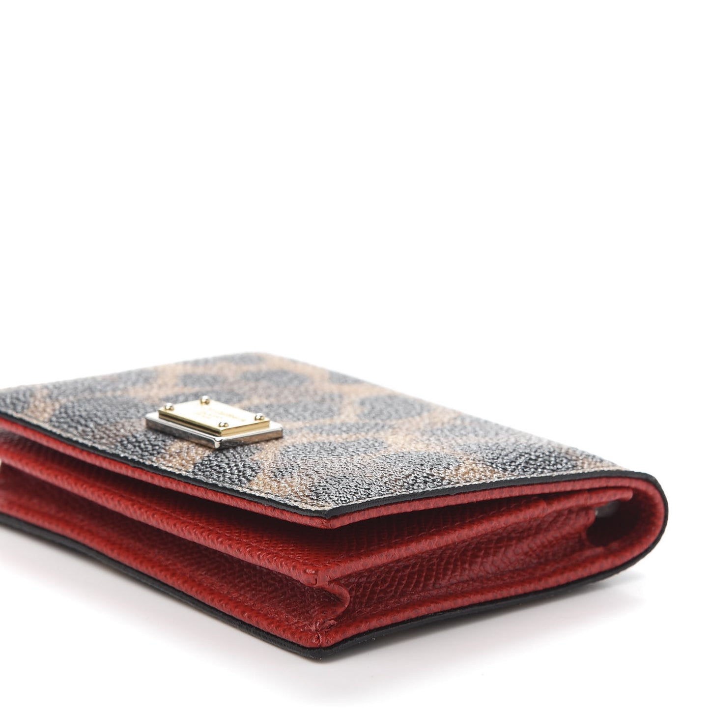Dauphine Leopard Print Flap Card Holder