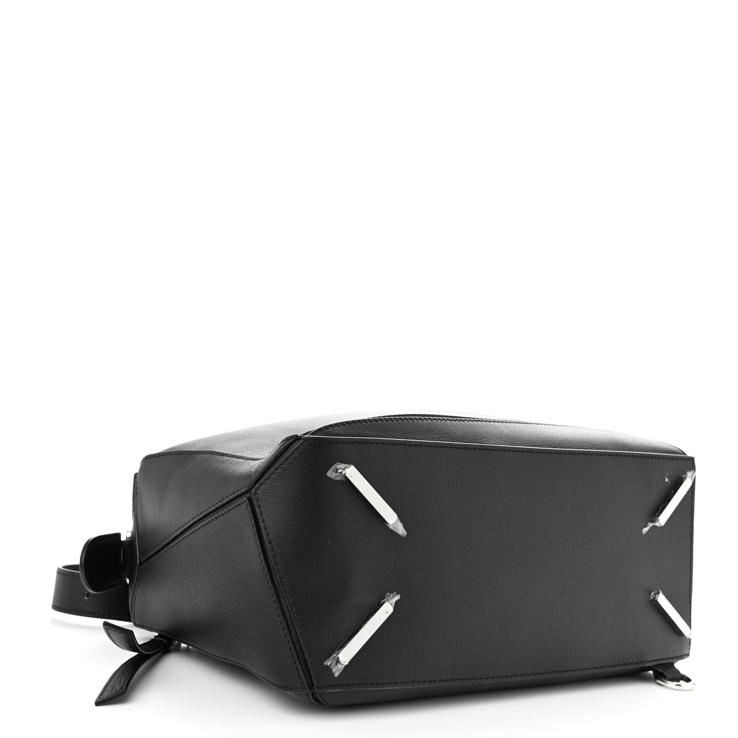Calfskin Medium Puzzle Bag Black