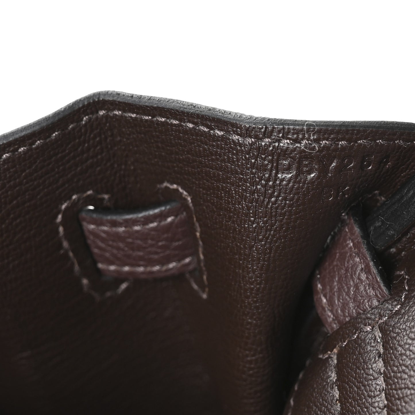 Togo Birkin 25 Chocolate