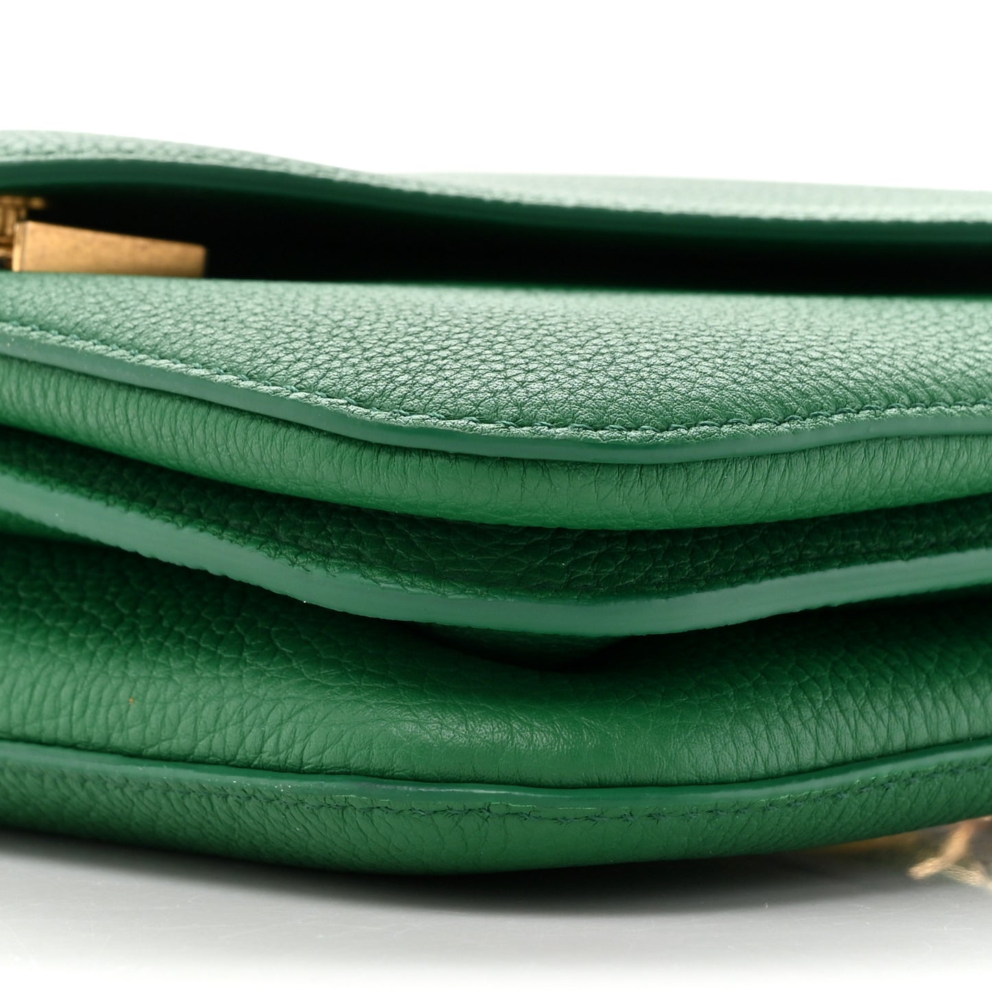 Calfskin Mount Envelope Bag Jungle