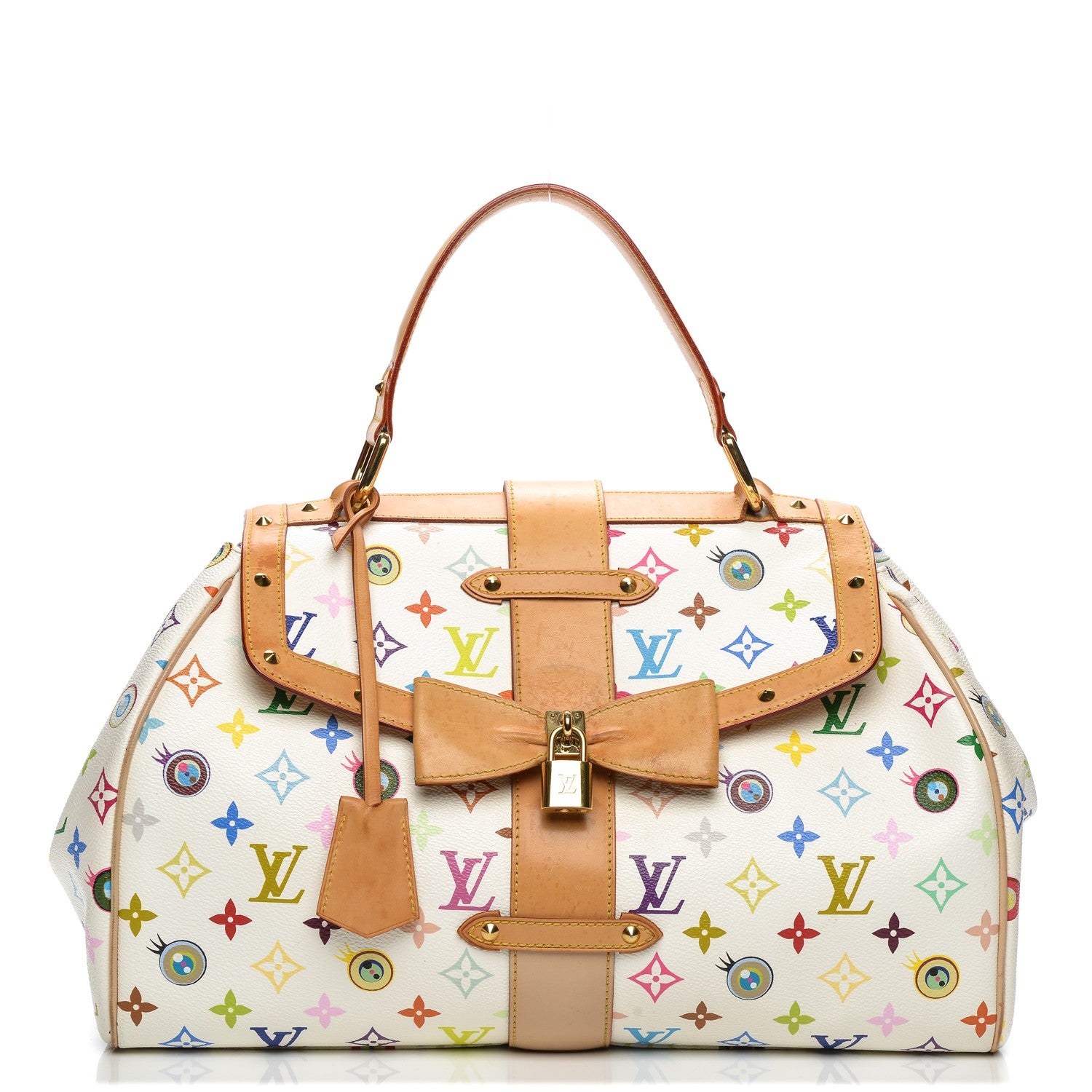 Louis Vuitton Monogram Multicolor Murakami Eye Love You White