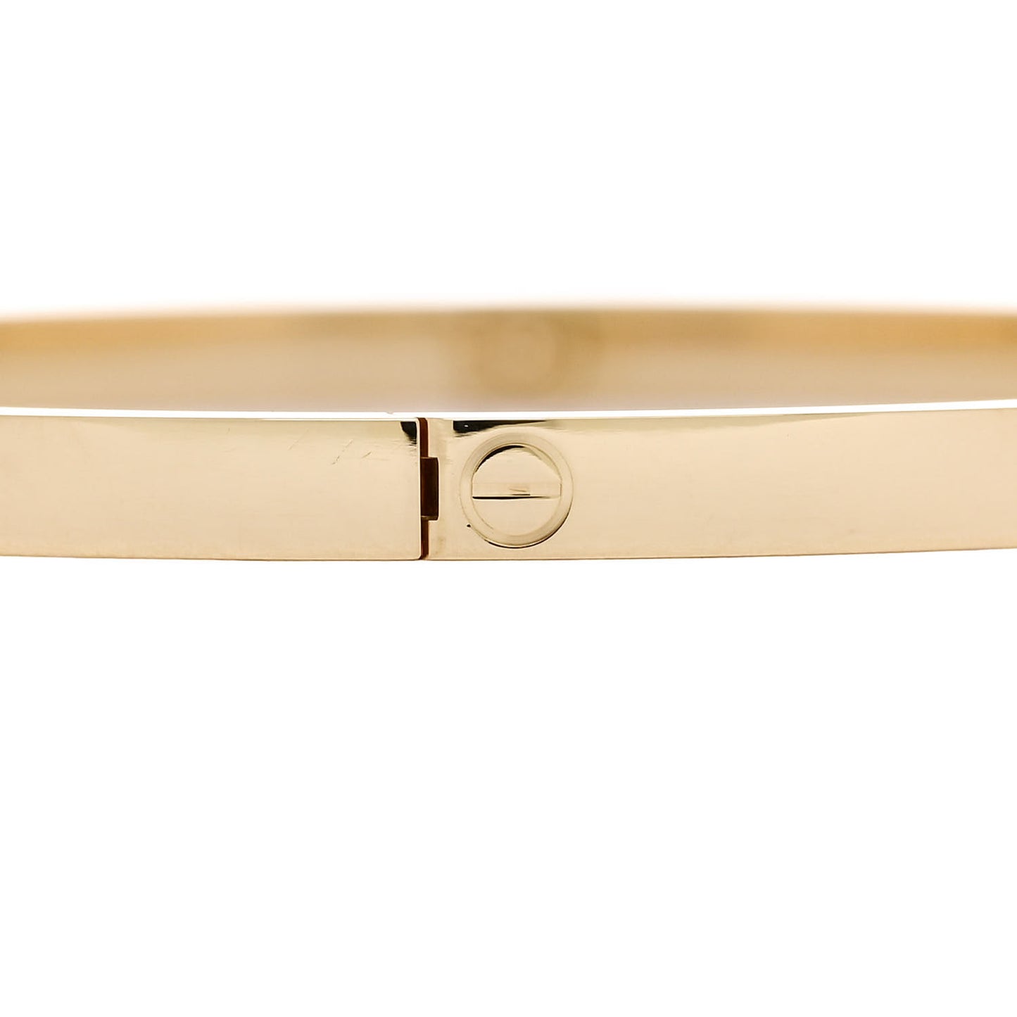 18K Yellow Gold Small LOVE Bracelet 19