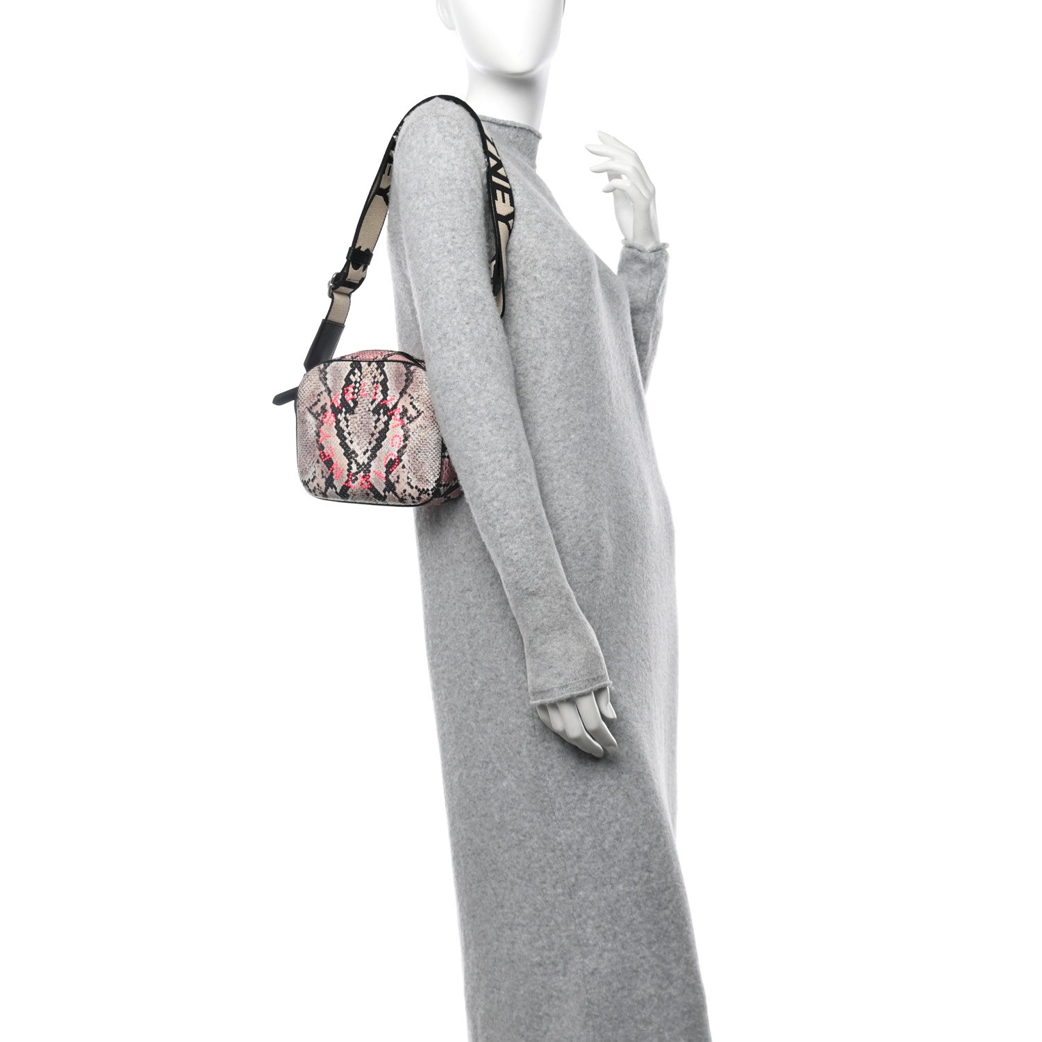 Stella McCartney Alter Nappa Snake Print Mini Camera Bag Multicolor 2 of 9