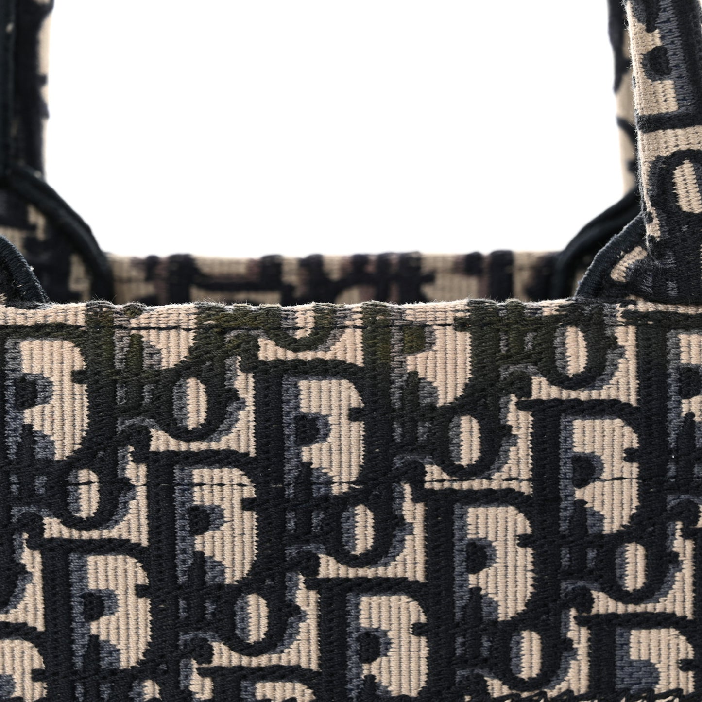 Oblique Small Book Tote Blue Multicolor