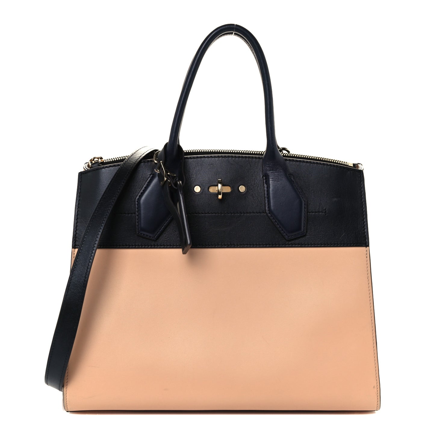 Calfskin City Steamer MM Vanilla Black