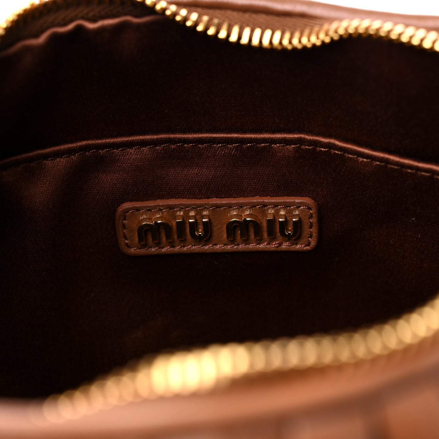 Nappa Matelasse Wander Large Hobo Cognac