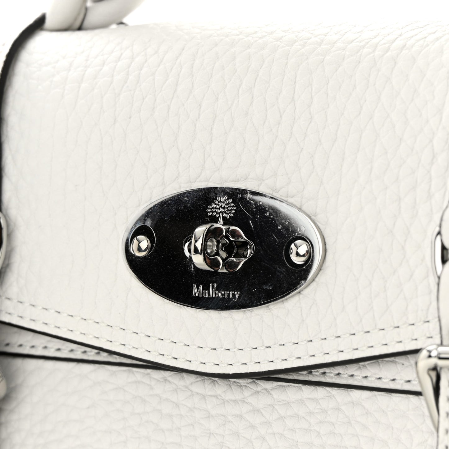 Heavy Grain Mini Alexa White
