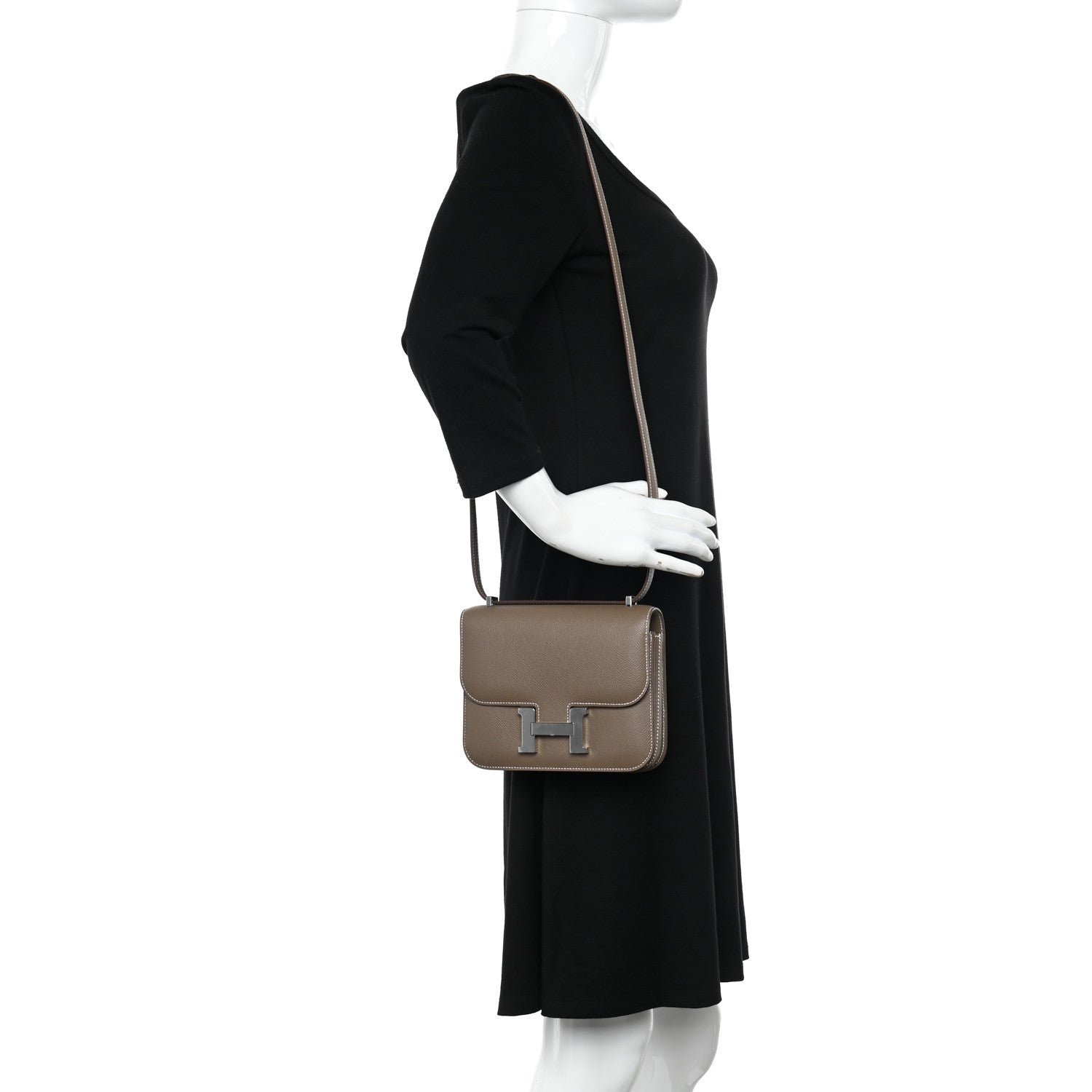 Hermes Epsom Constance 18 Etoupe 2 of 11