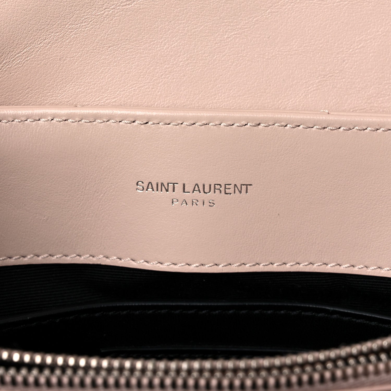 Saint Laurent Calfskin Y Quilted Monogram Small Loulou Chain Satchel Rose Antic 7 of 12