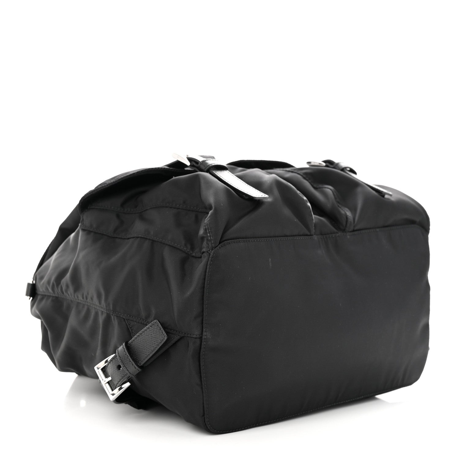 Prada Re-Nylon Saffiano Medium Backpack Black 5 of 15