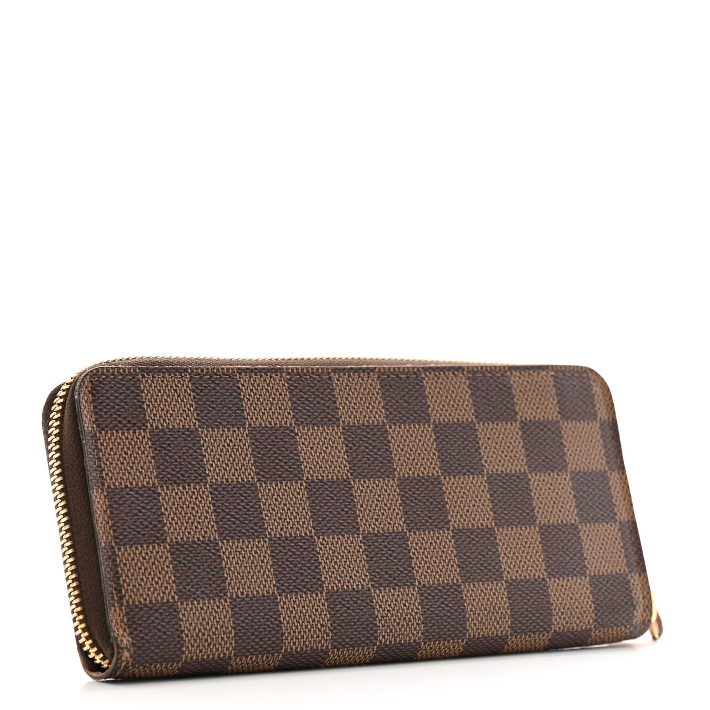 Damier Ebene Clemence Wallet Rose Ballerine