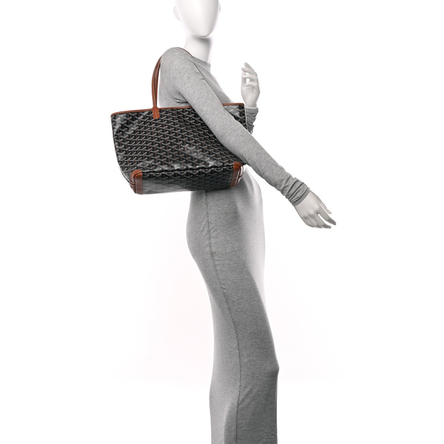 Goyard Goyardine Artois PM Black Gold 2 of 9