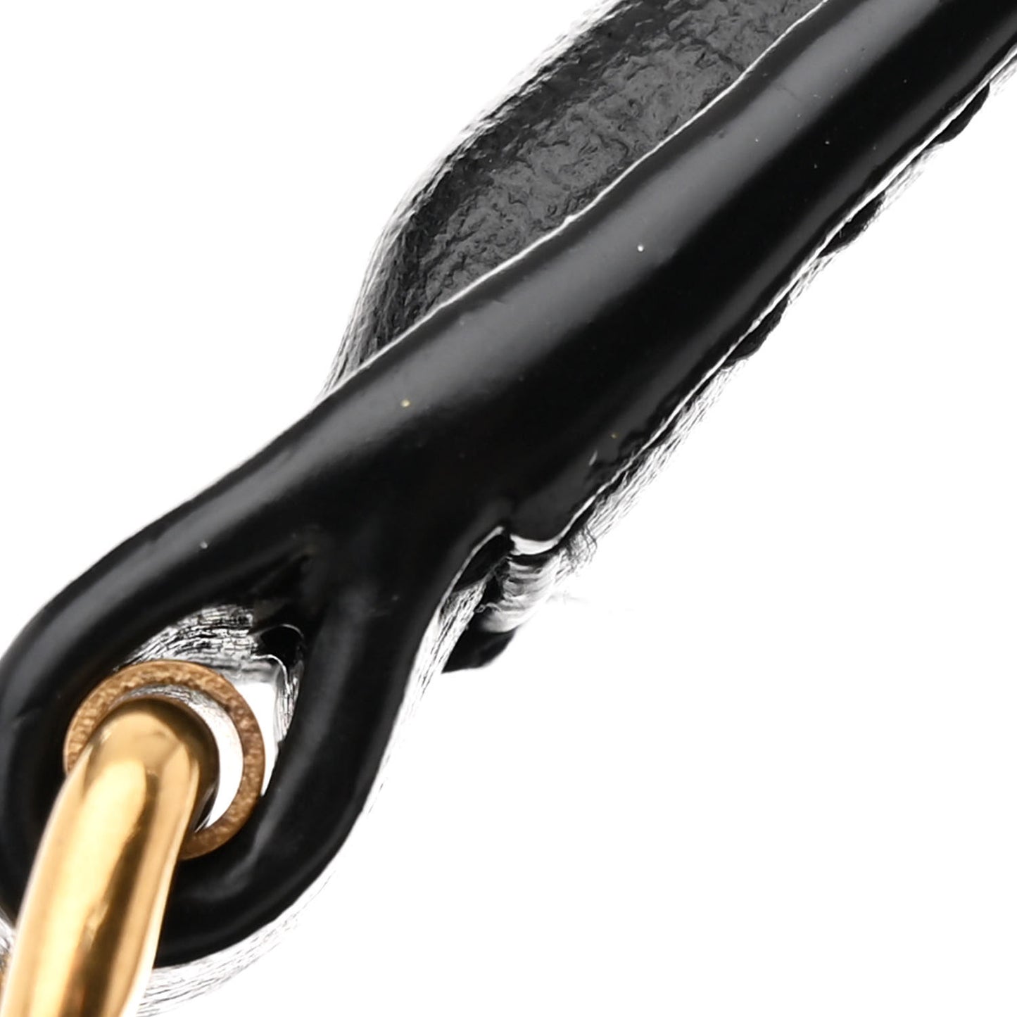 Calfskin Monogram Sunset Chain Wallet Black