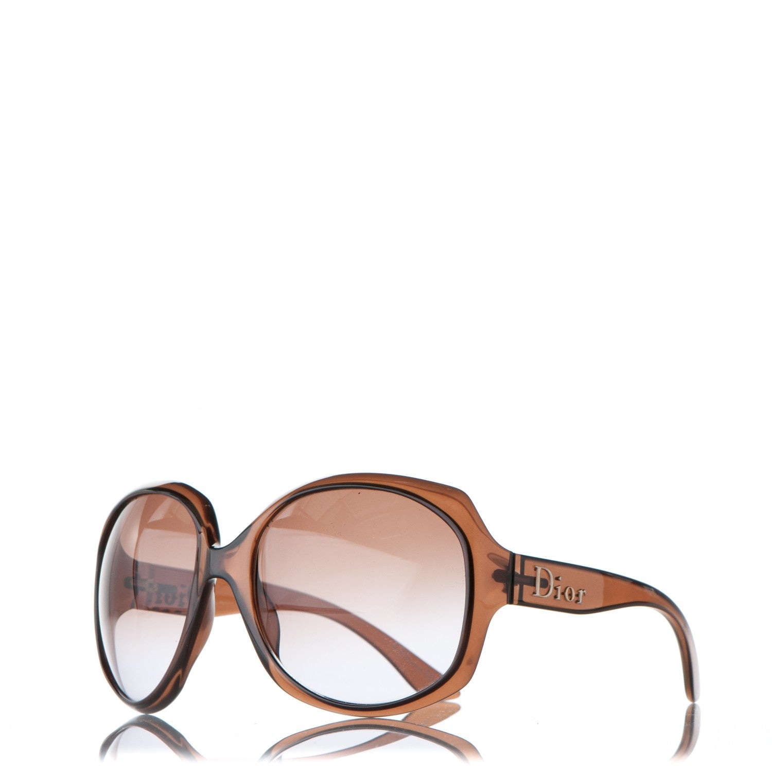 Christian Dior Glossy 1 Sunglasses Brown 175609 – FASHIONPHILE