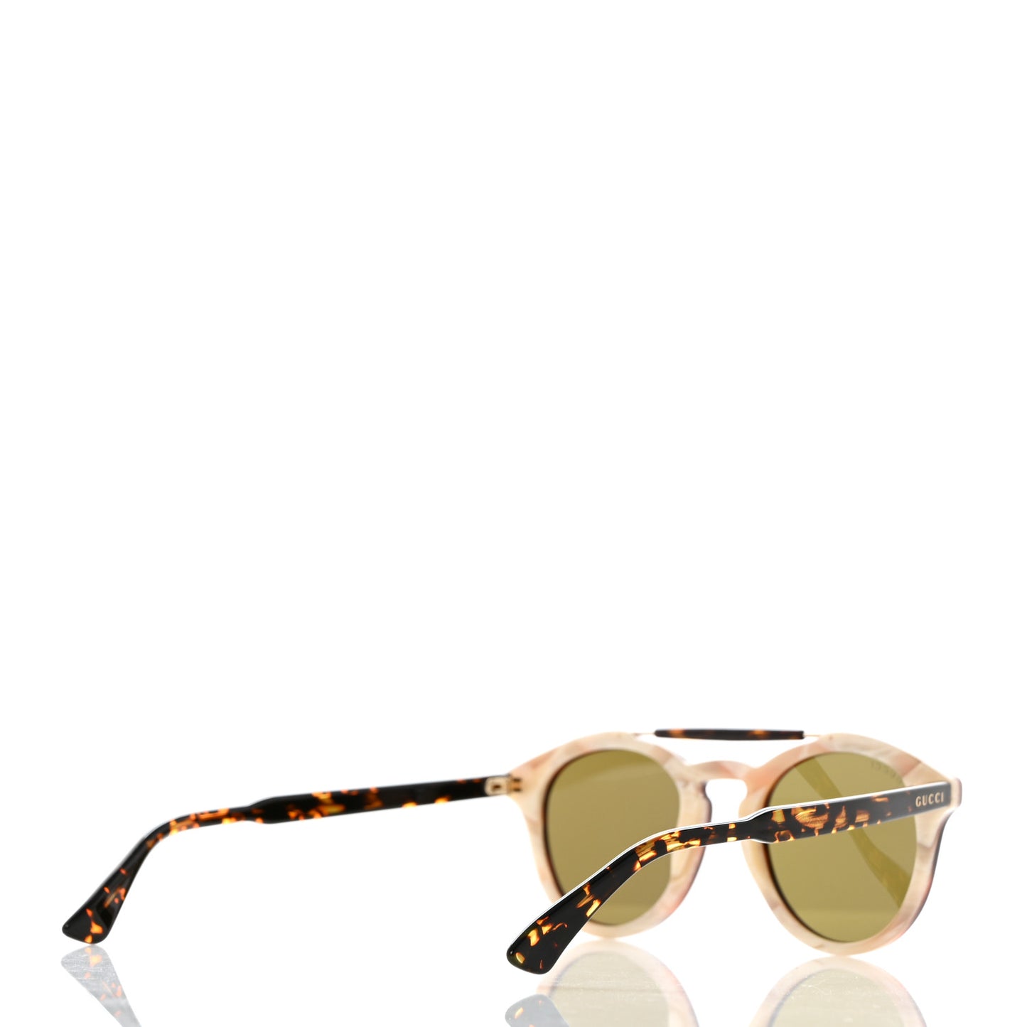 Round Avana Sunglasses GG0124SA Tortoise