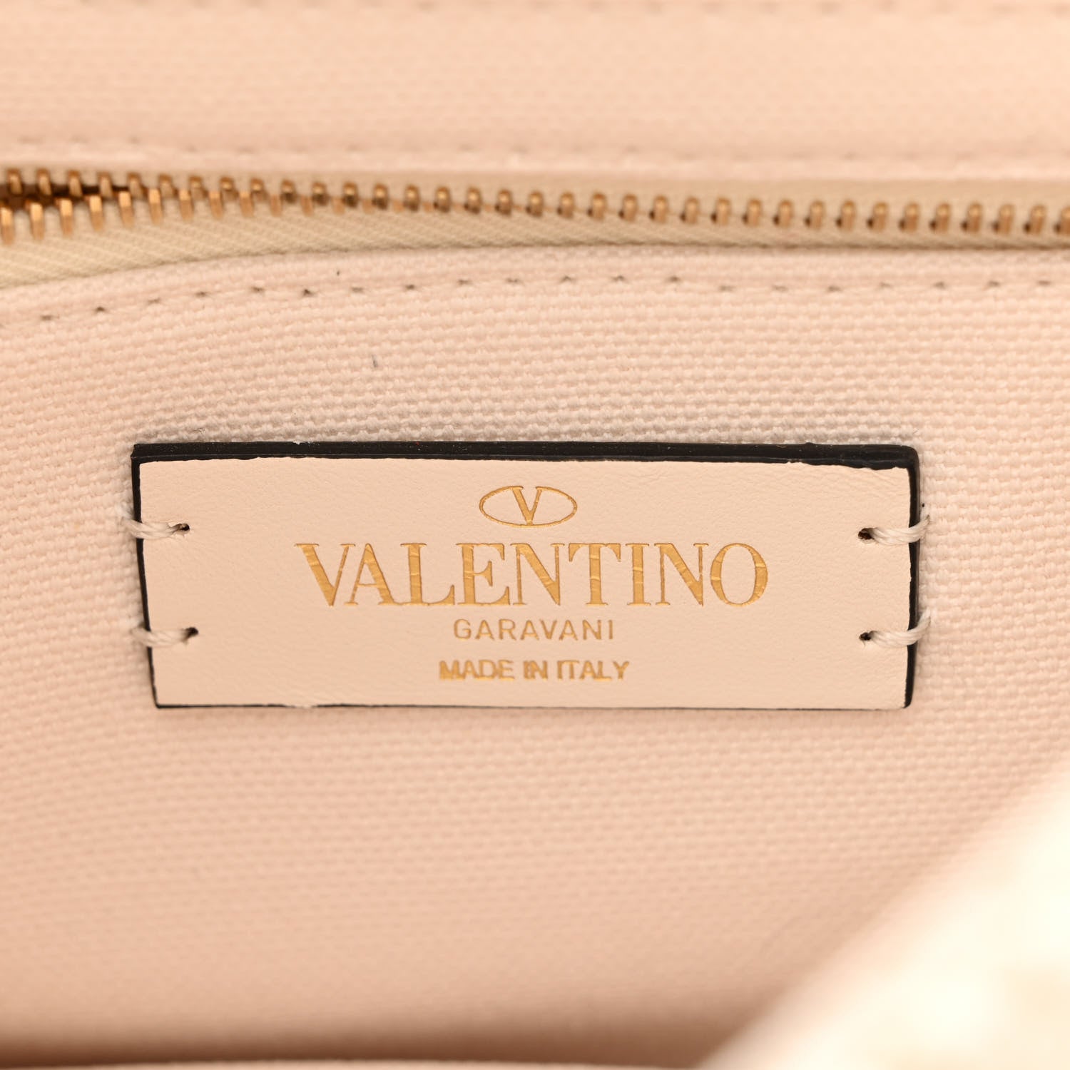 Valentino Garavani Knit Medium Roman Stud Shoulder Bag Ecru 6 of 12