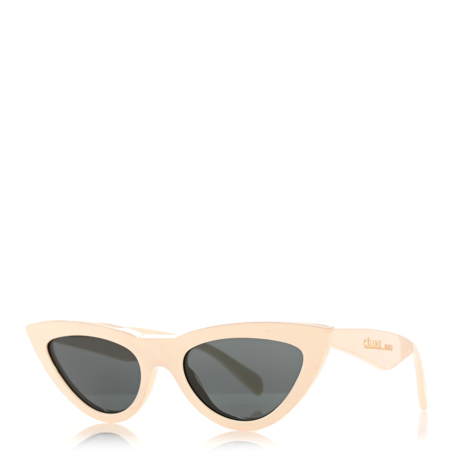 Celine Acetate Cat Eye Sunglasses CL40019I Ivory 1702114  display picture 3