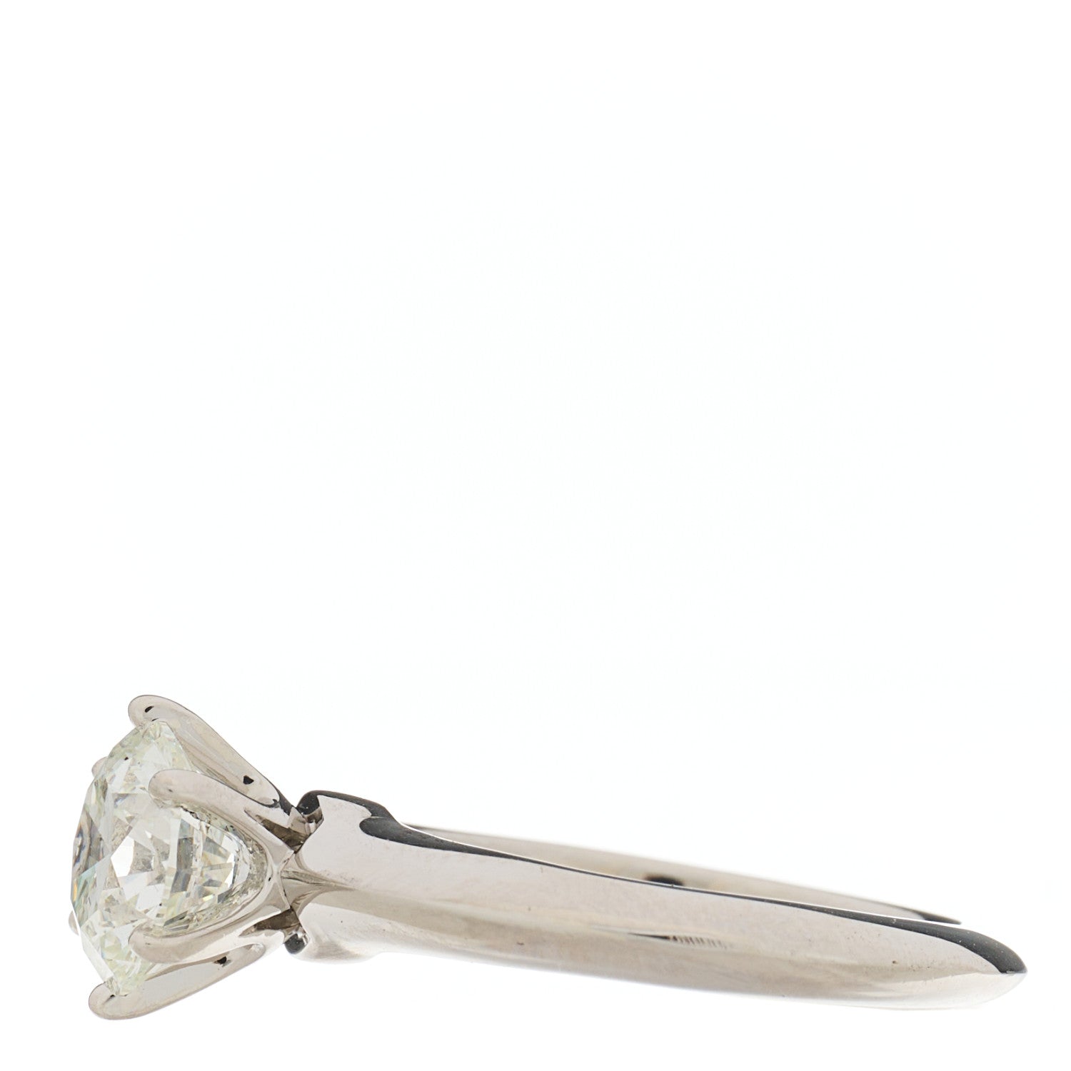 Tiffany Platinum Diamond 1.39ct Solitaire Engagement Ring 48 4.5 3 of 7